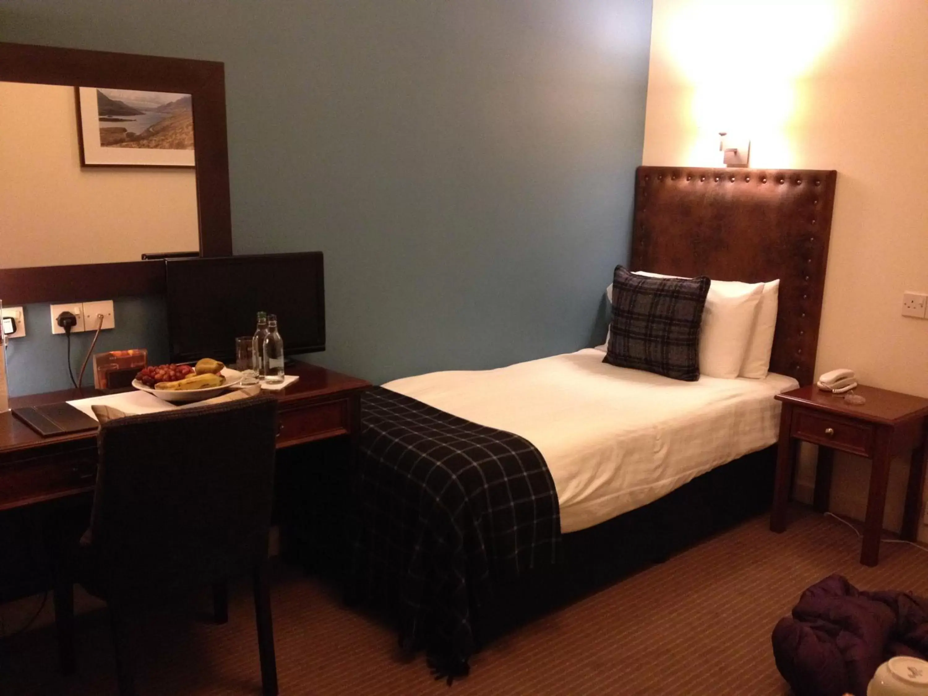 Bed in Craiglynne Hotel