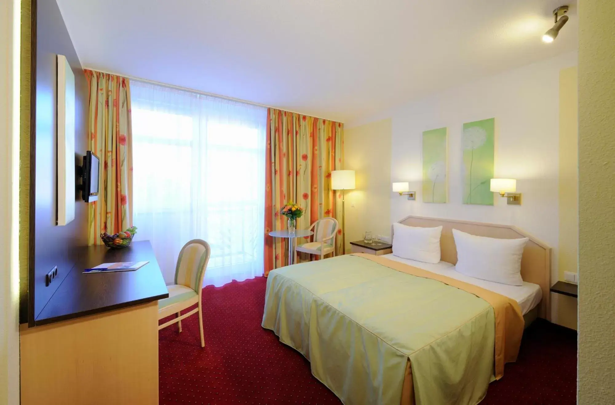 Photo of the whole room, Bed in Johannesbad Hotel Phönix