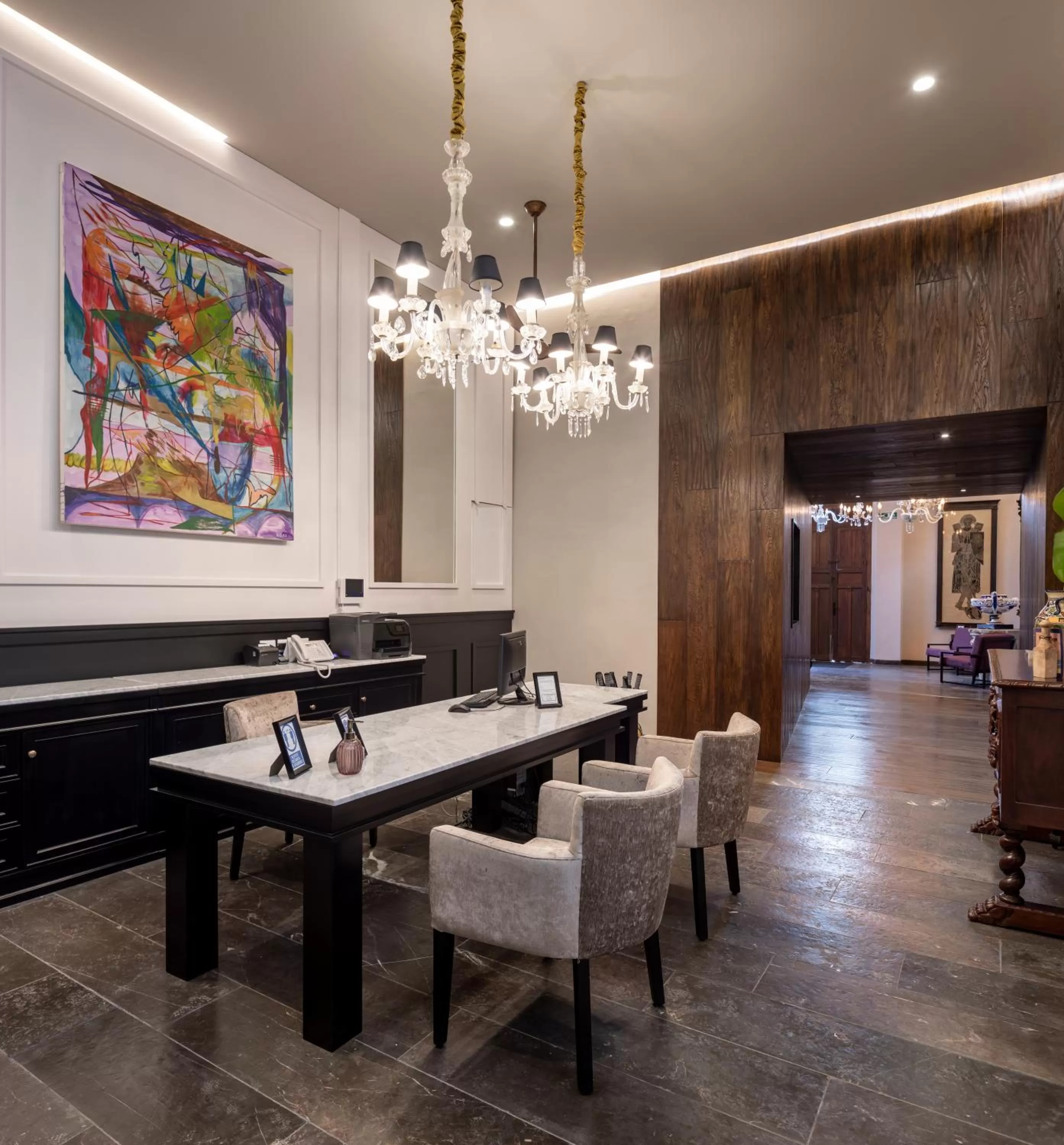 Lobby or reception in Künük Hotel Boutique