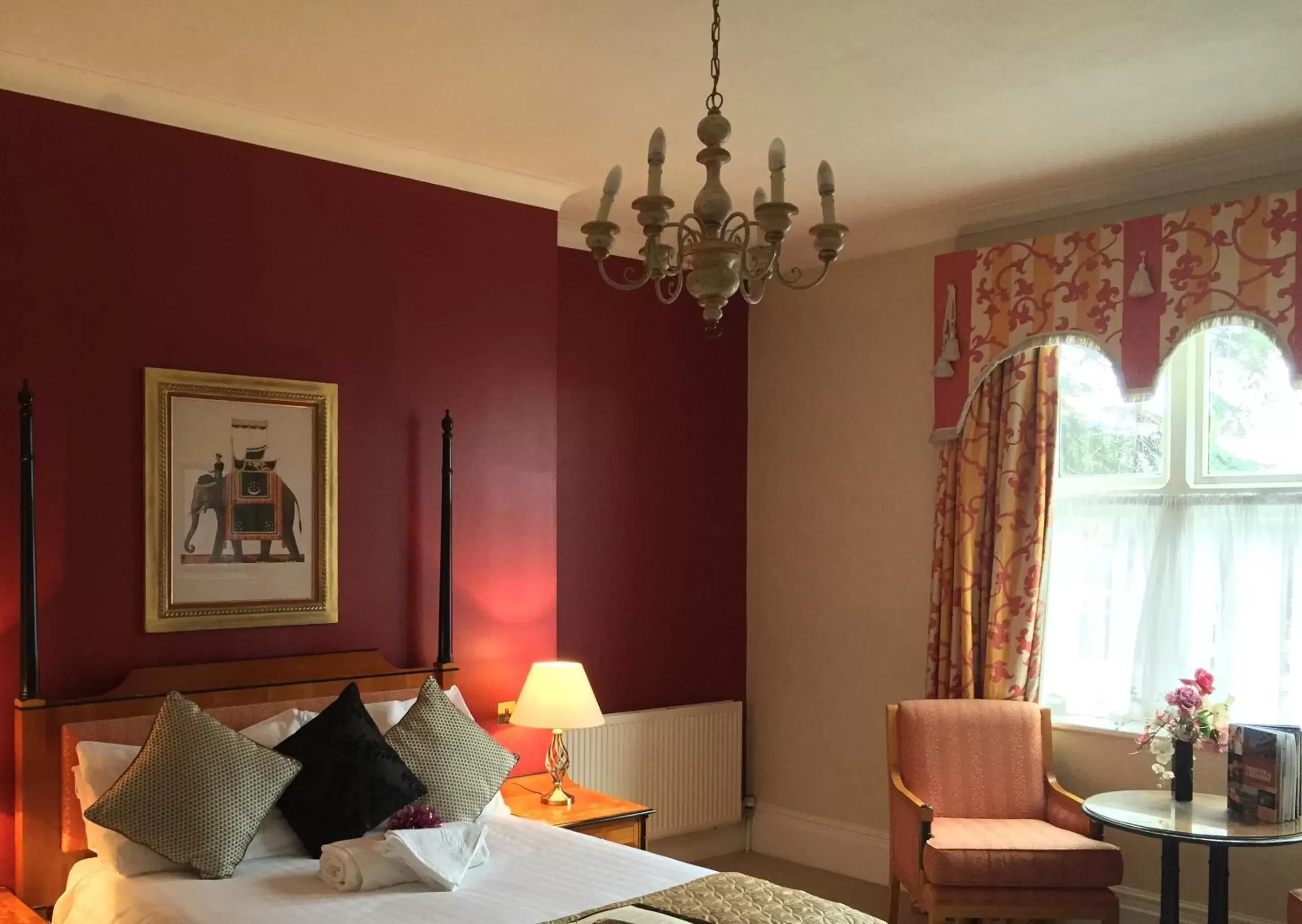 Bed, Seating Area in Brook Mollington Banastre Hotel & Spa