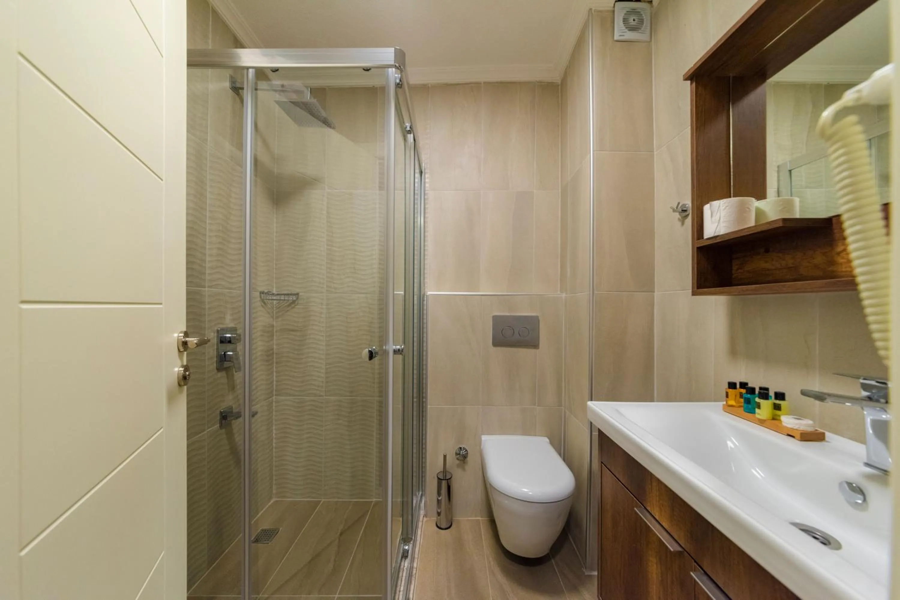 Shower in Joy Suites