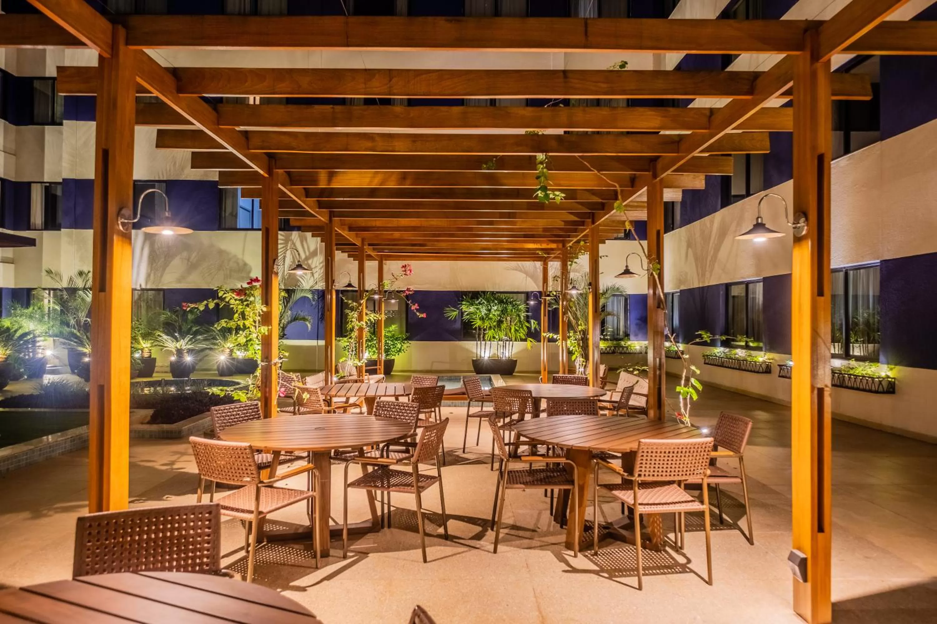 Patio in Viale Cataratas Hotel & Eventos