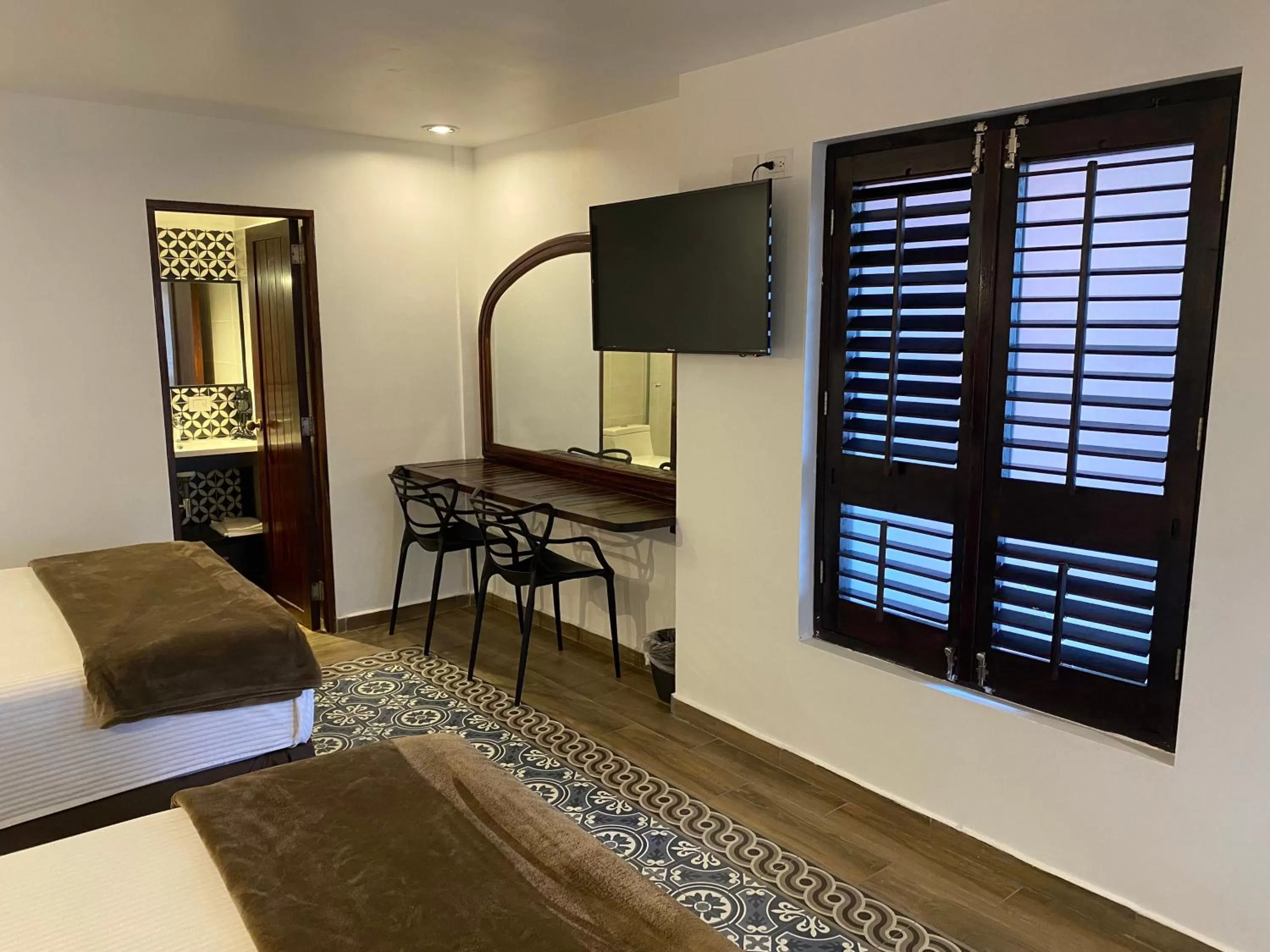 Bed in Hotel Raices de Mar