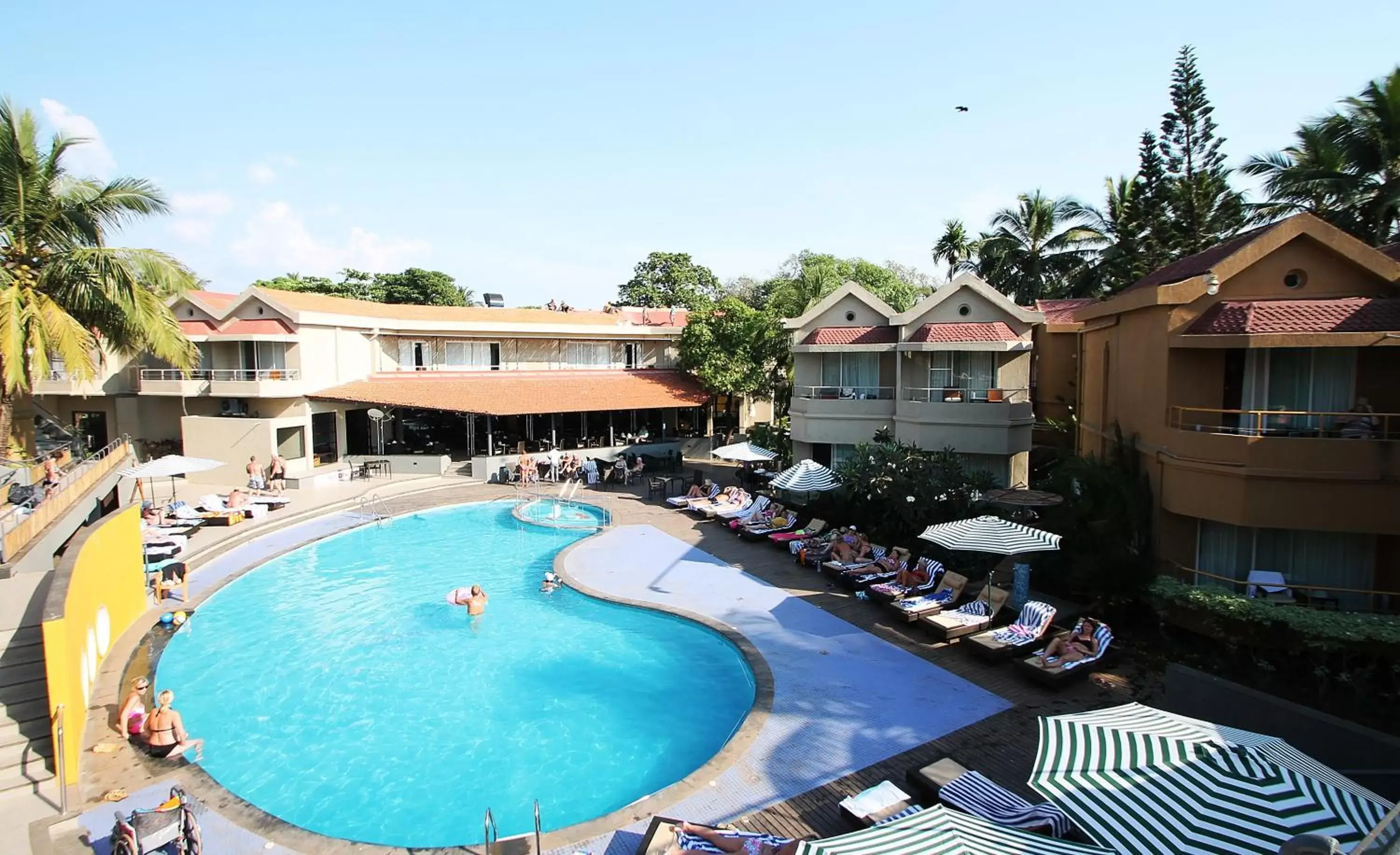 Bird's eye view, Pool View in Whispering Palms Beach Resort