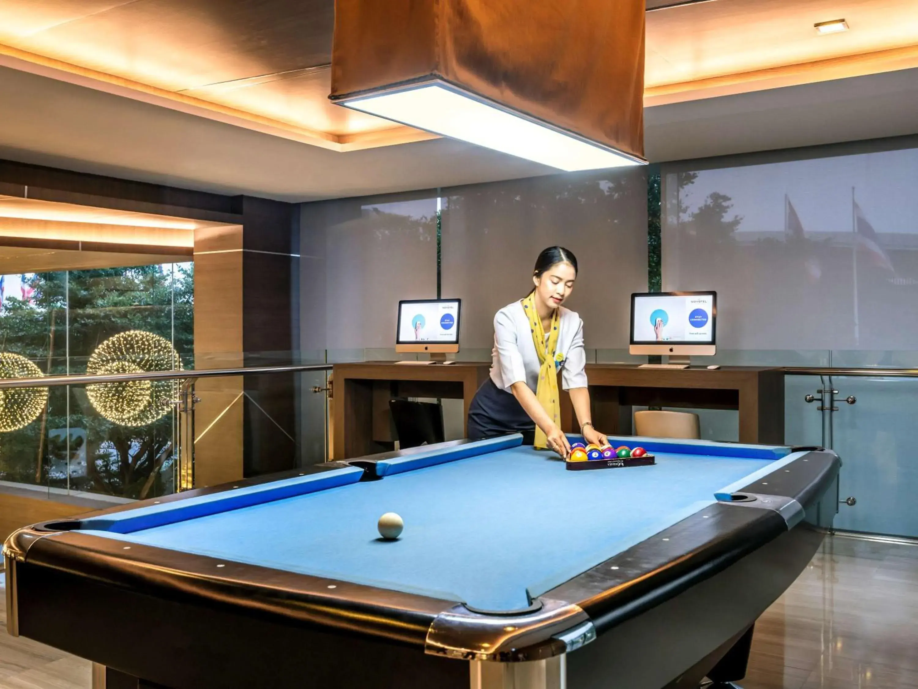 On site, Billiards in Novotel Bangkok Impact Hotel