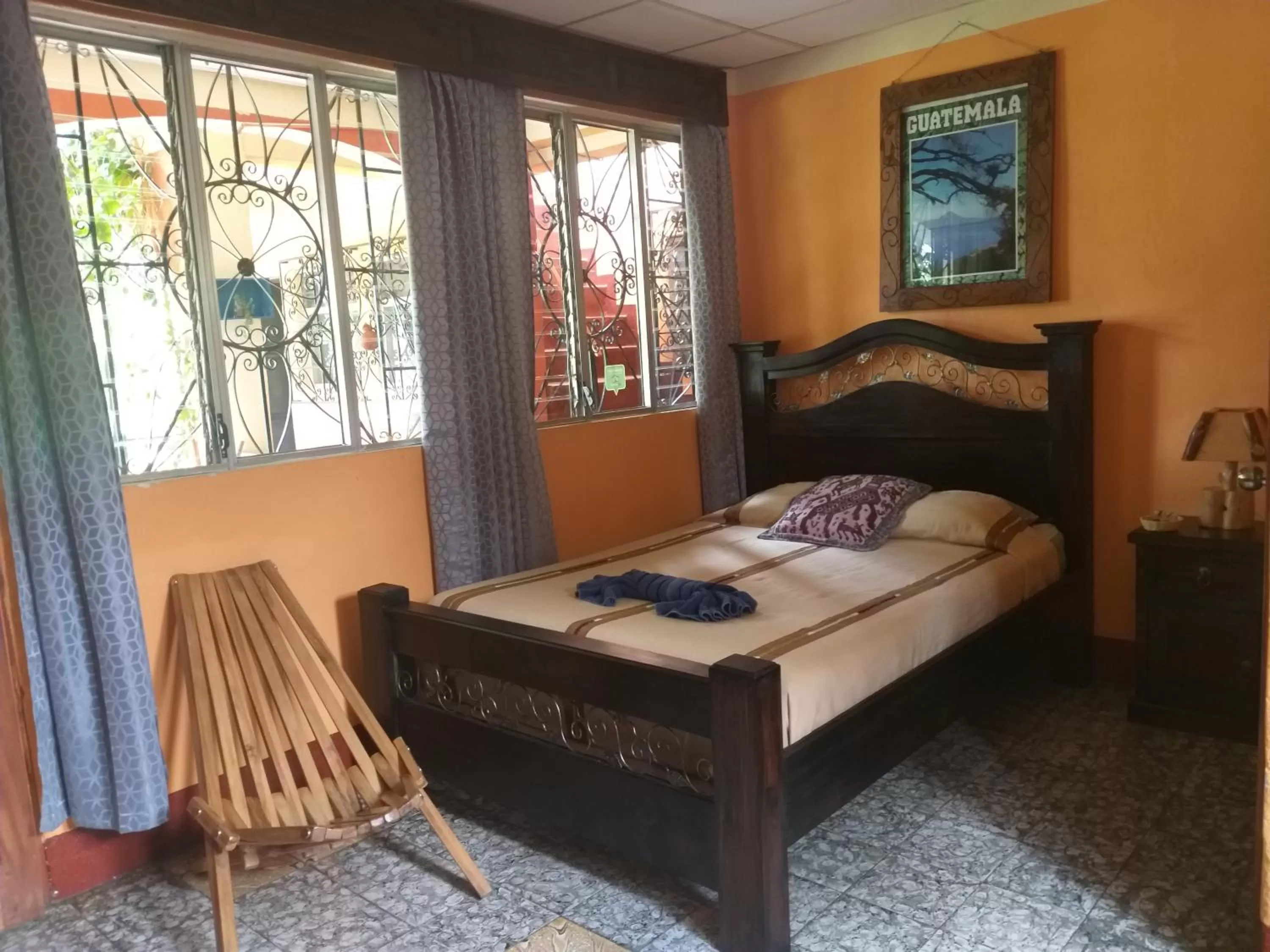 Bed in Hospedaje El Viajero