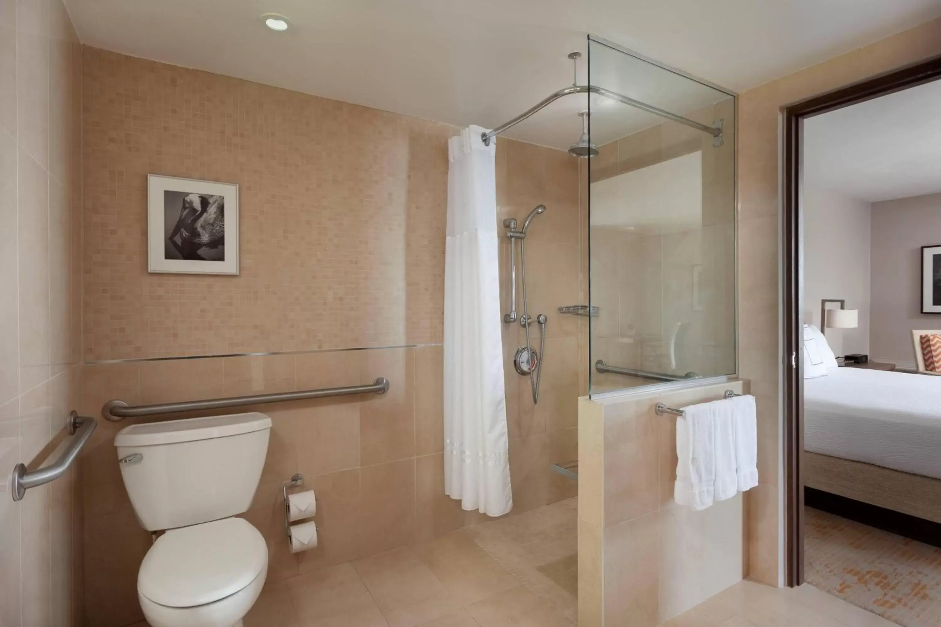 Bathroom in Courtyard by Marriott Isla Verde Beach Resort