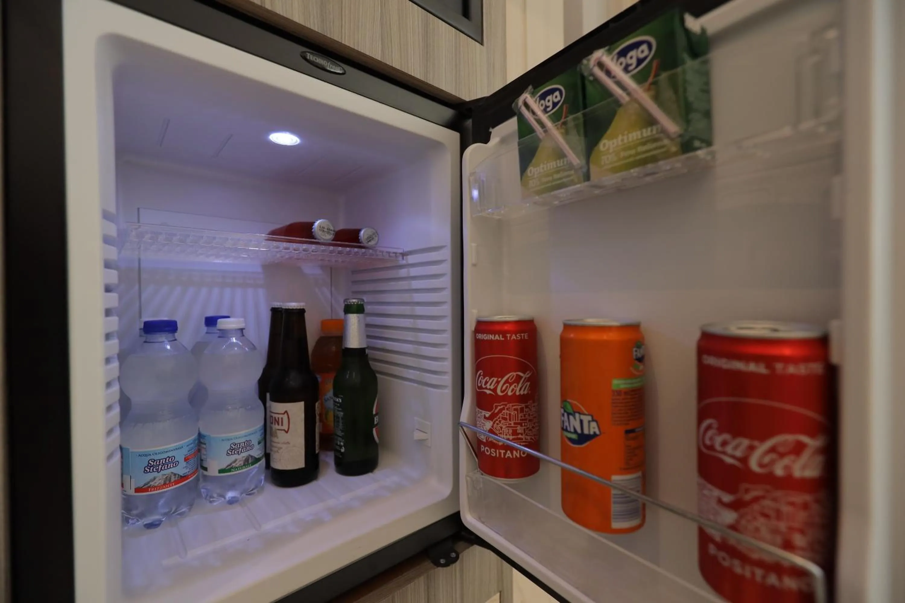 Alcoholic drinks in Hotel Garibaldi