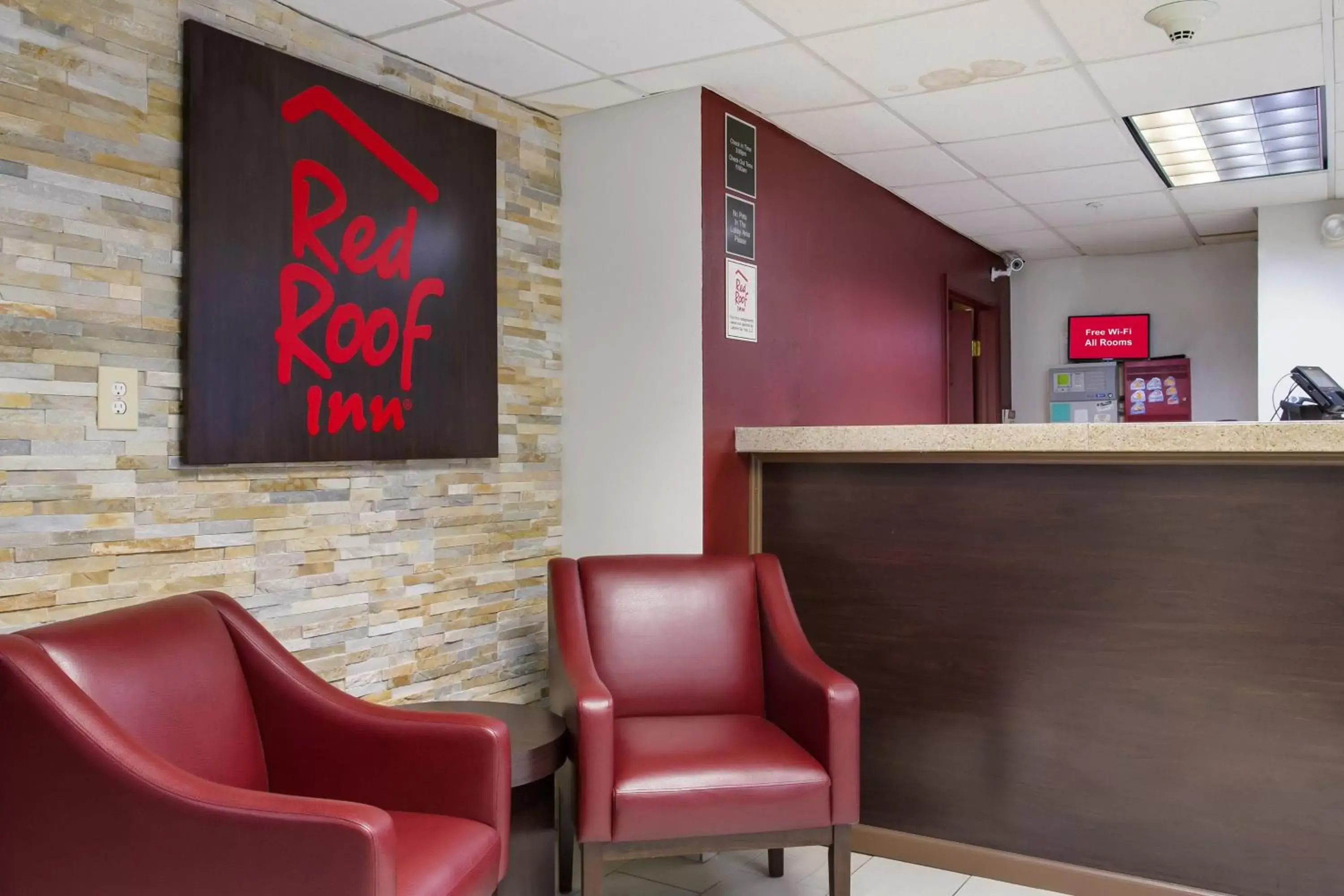 Lobby or reception, Lobby/Reception in Red Roof Inn York Downtown