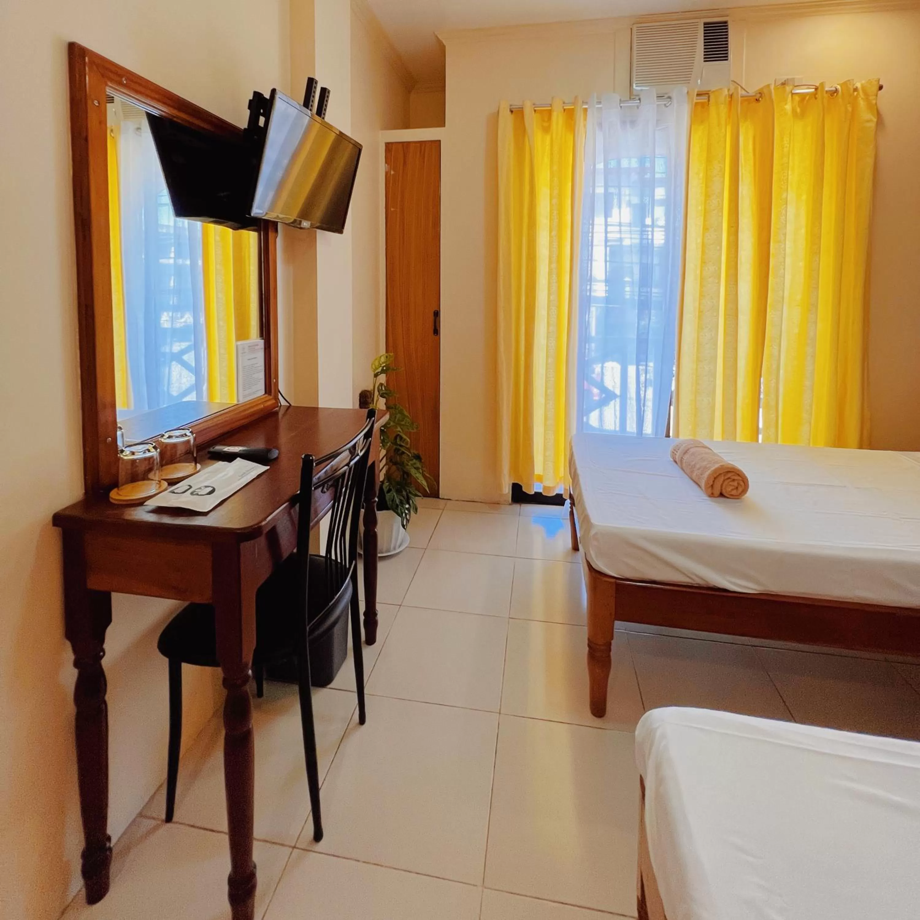 Bed in Balayong Pension