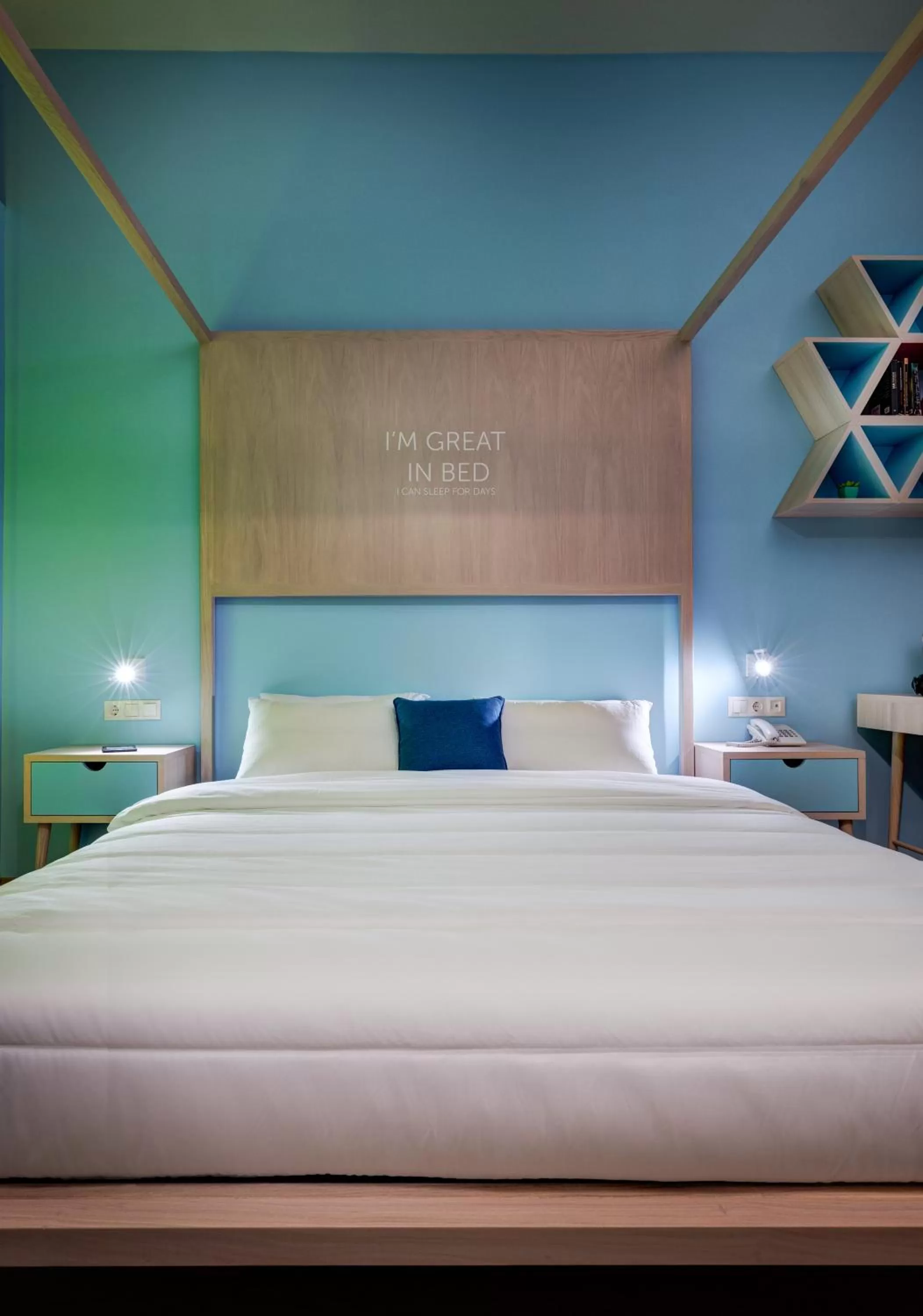 Bed in Colors Urban Hotel Thessaloniki