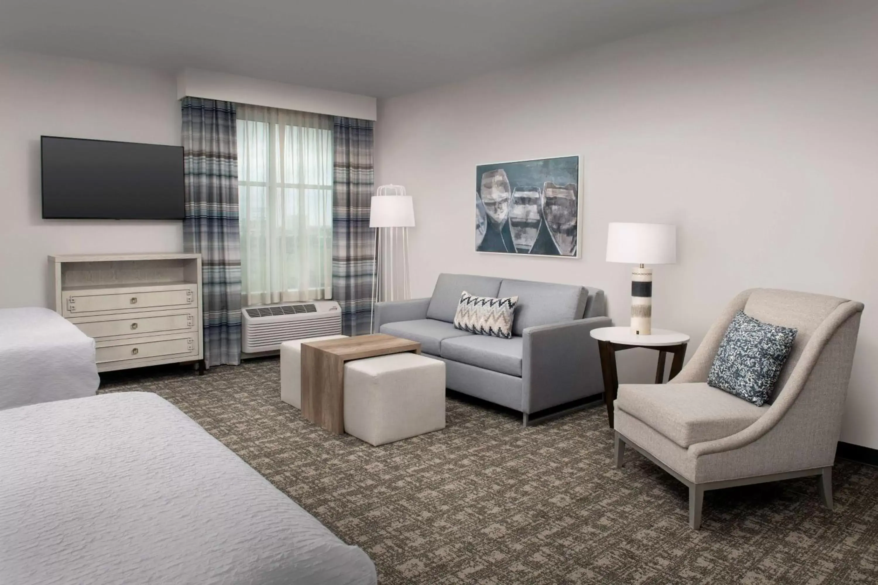 Living room, Seating Area in Homewood Suites By Hilton Destin