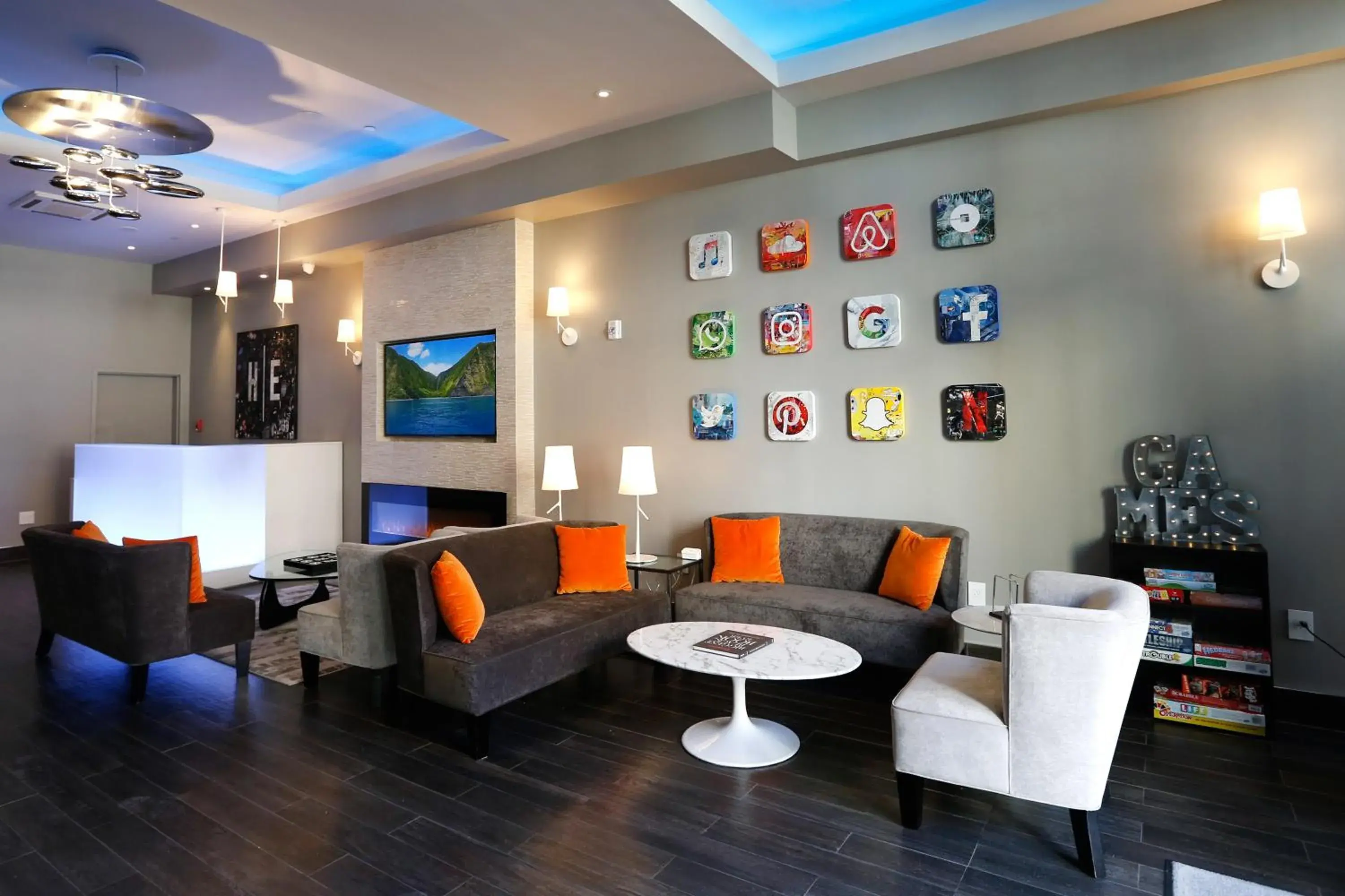 Lobby or reception, Lounge/Bar in Hotel Epik