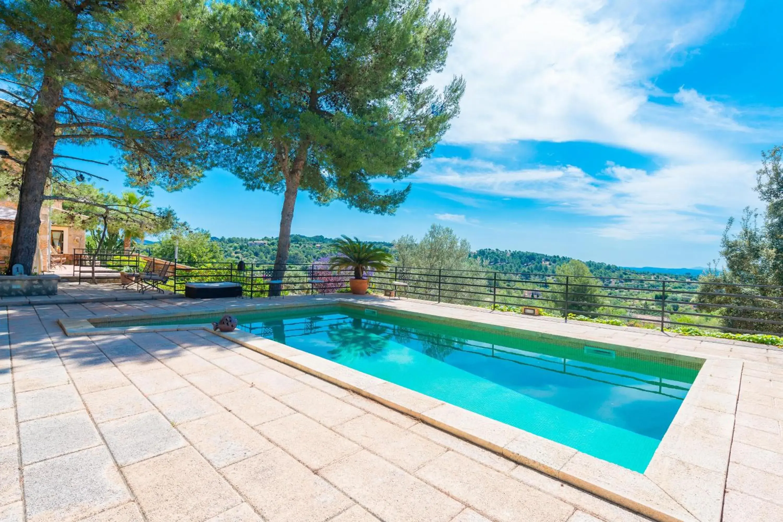 Mountain view, Swimming Pool in Es Pinar