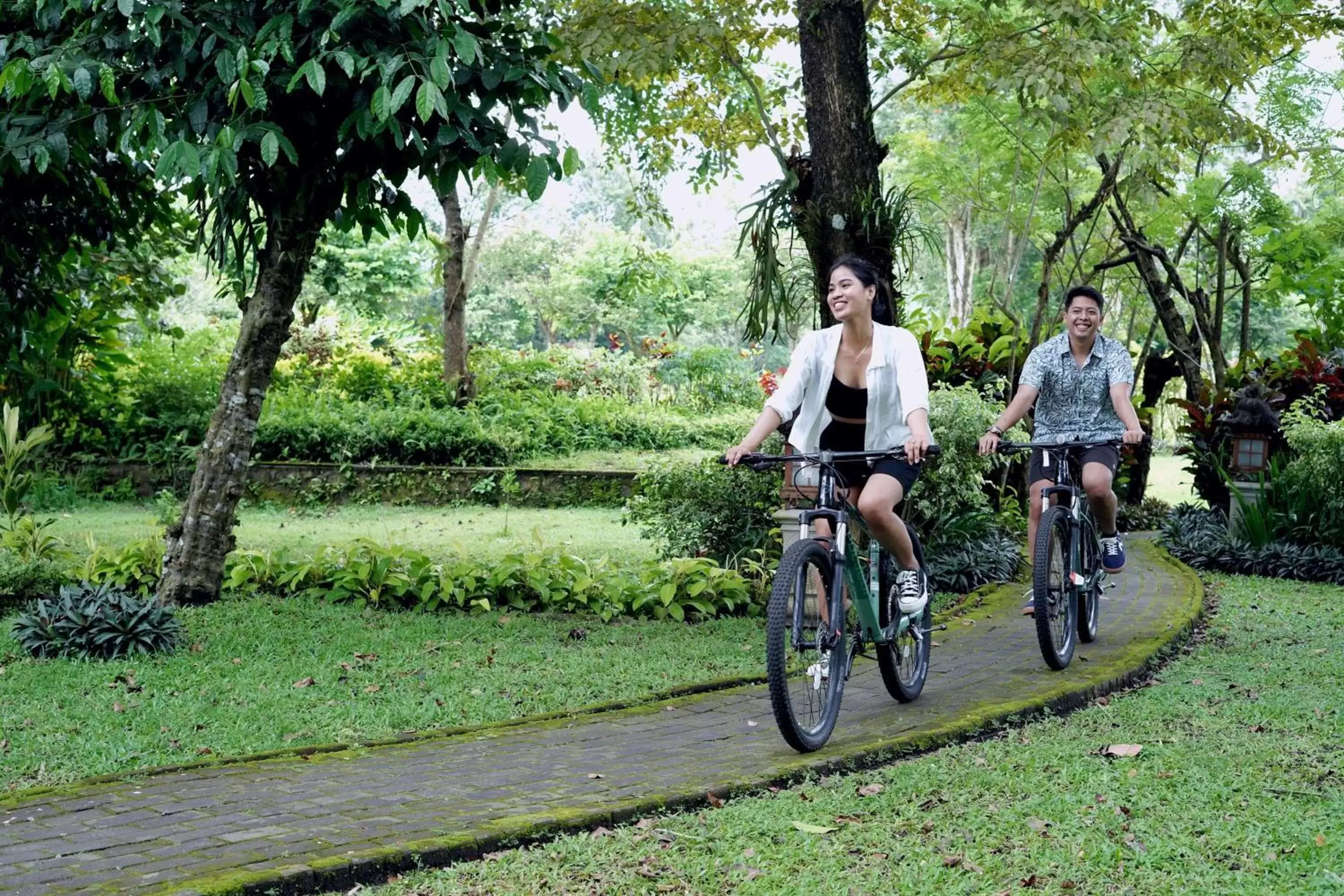 Biking in Hyatt Regency Yogyakarta