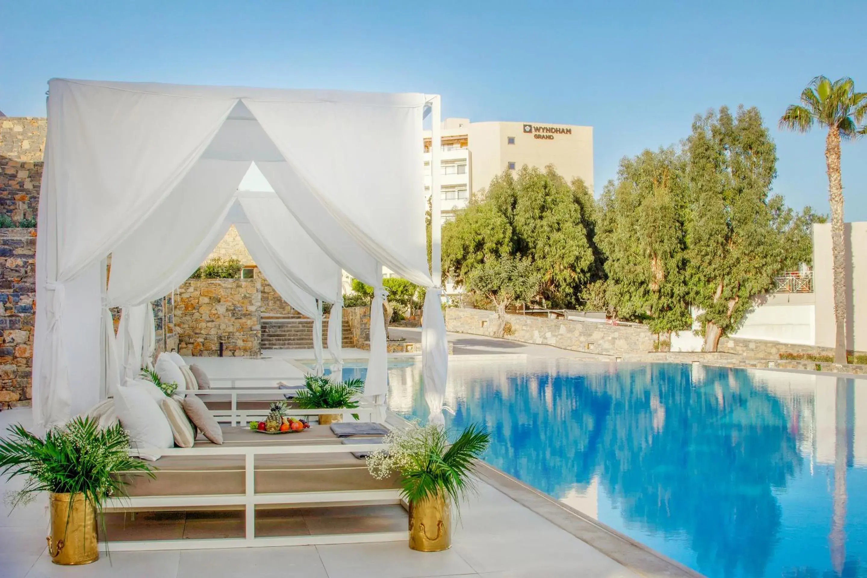 Swimming Pool in Wyndham Grand Crete Mirabello Bay