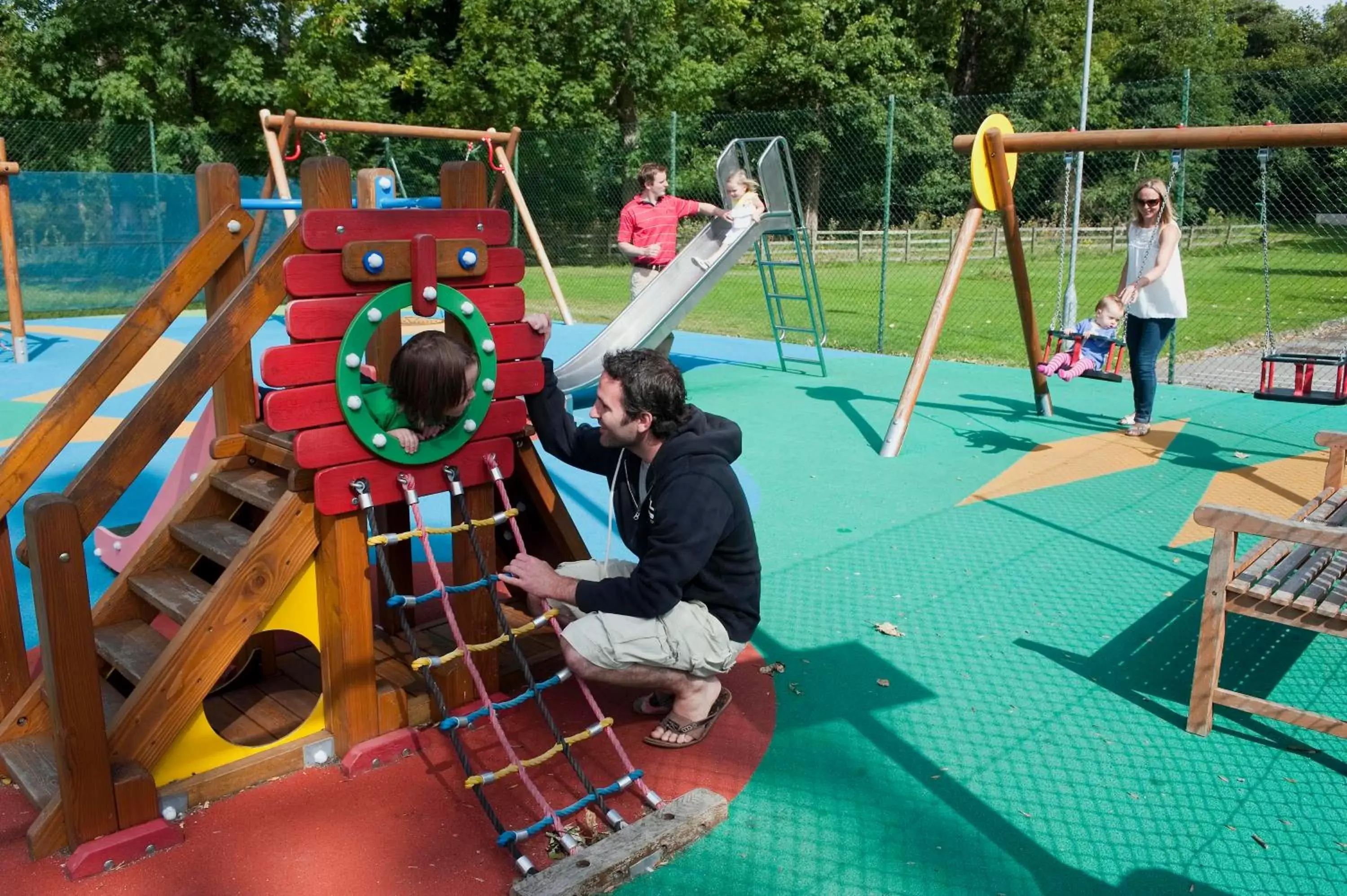 Children play ground, Children's Play Area in Castlerosse Park Resort