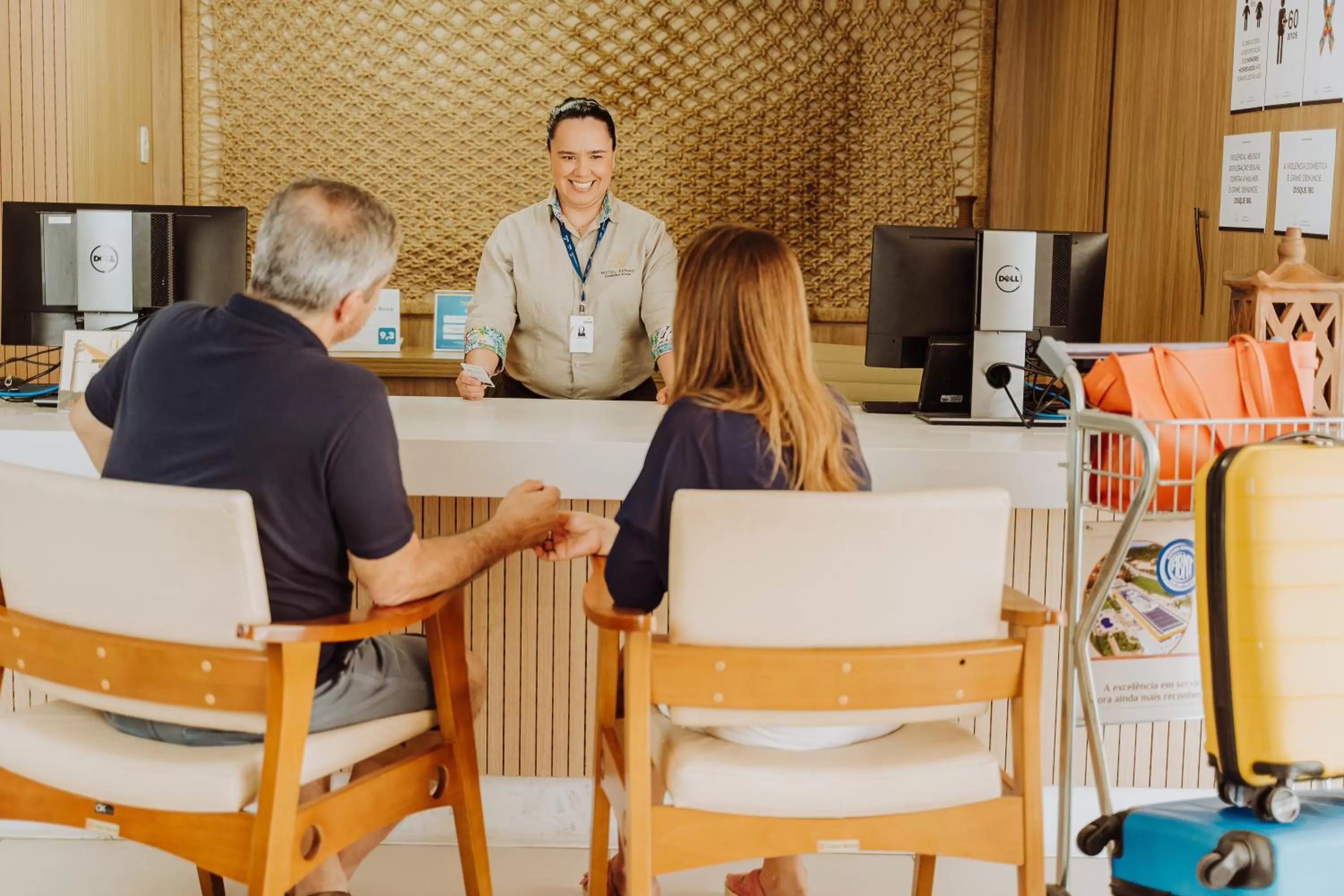Lobby or reception in Hotel Senac Barreira Roxa