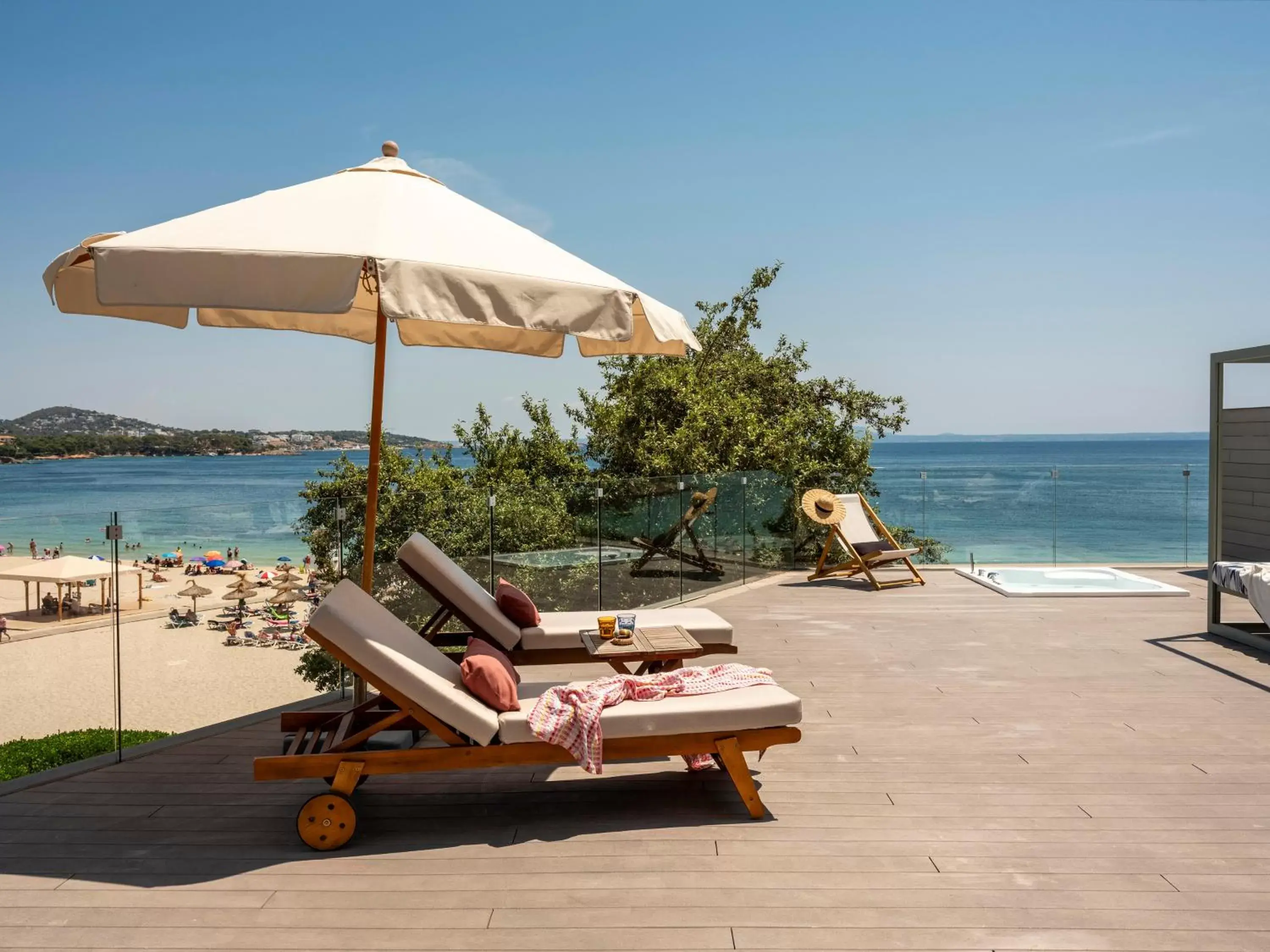 Balcony/Terrace, Beach in Zel Mallorca