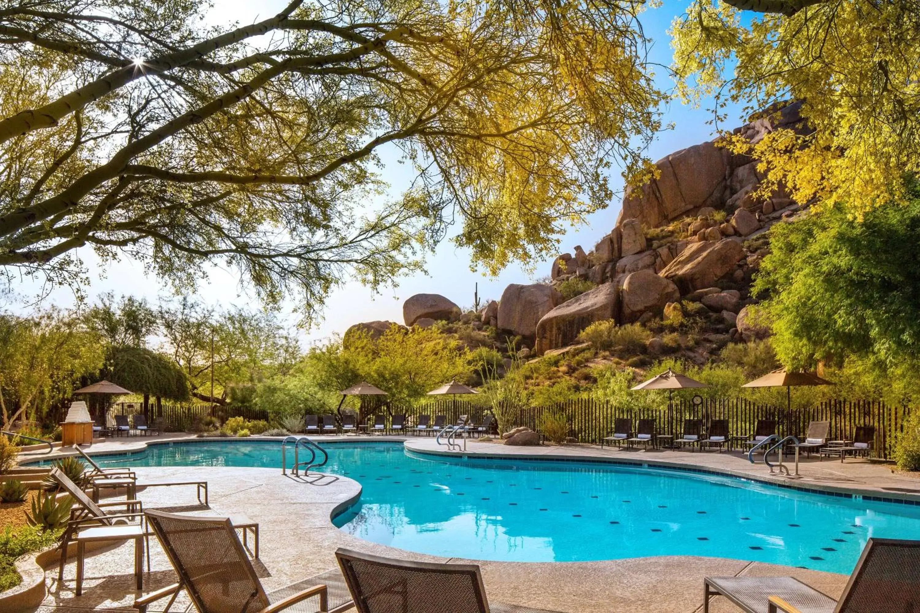 Pool view, Swimming Pool in Boulders Resort & Spa Scottsdale, Curio Collection by Hilton