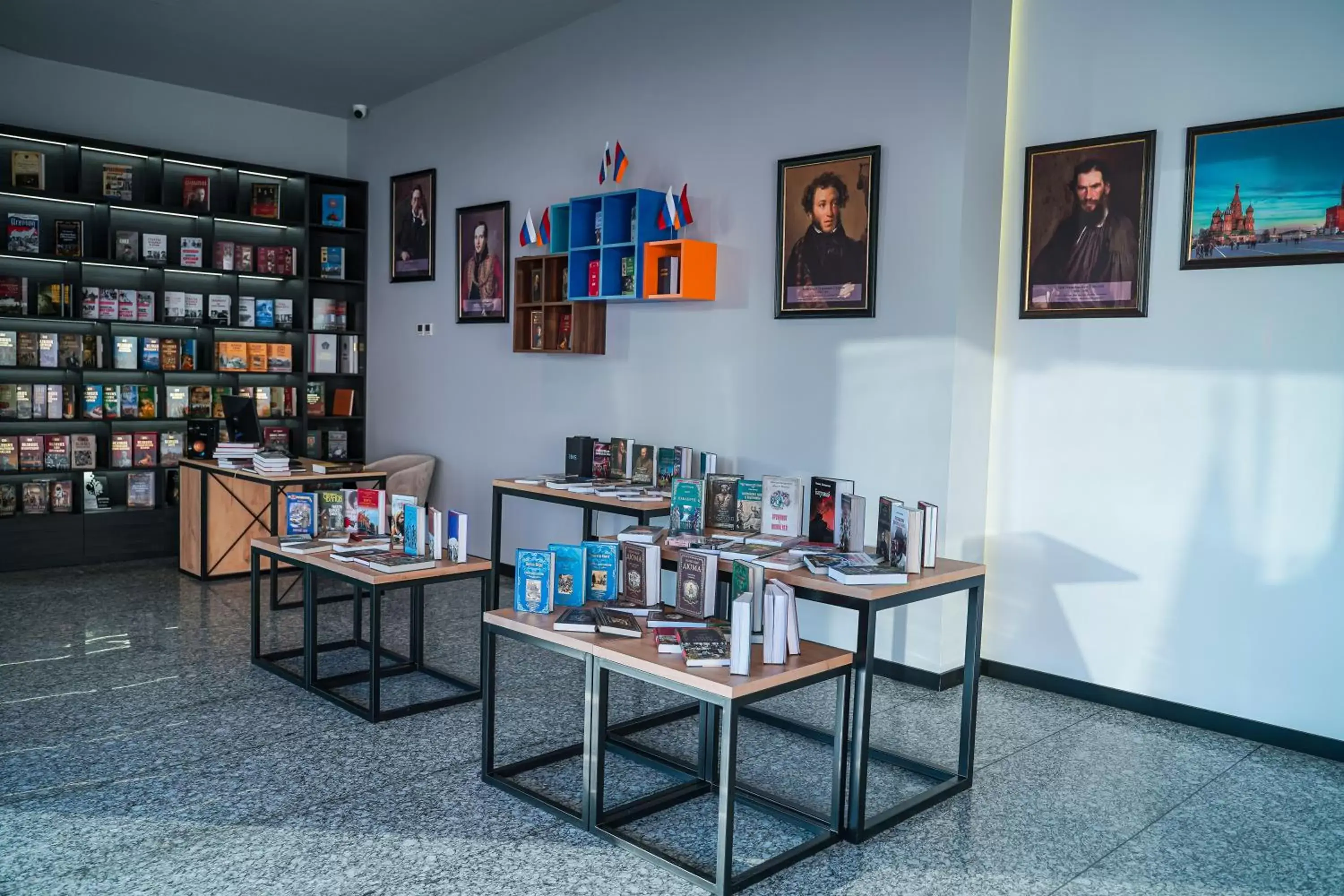 Library in Messier 53 Hotel Yerevan