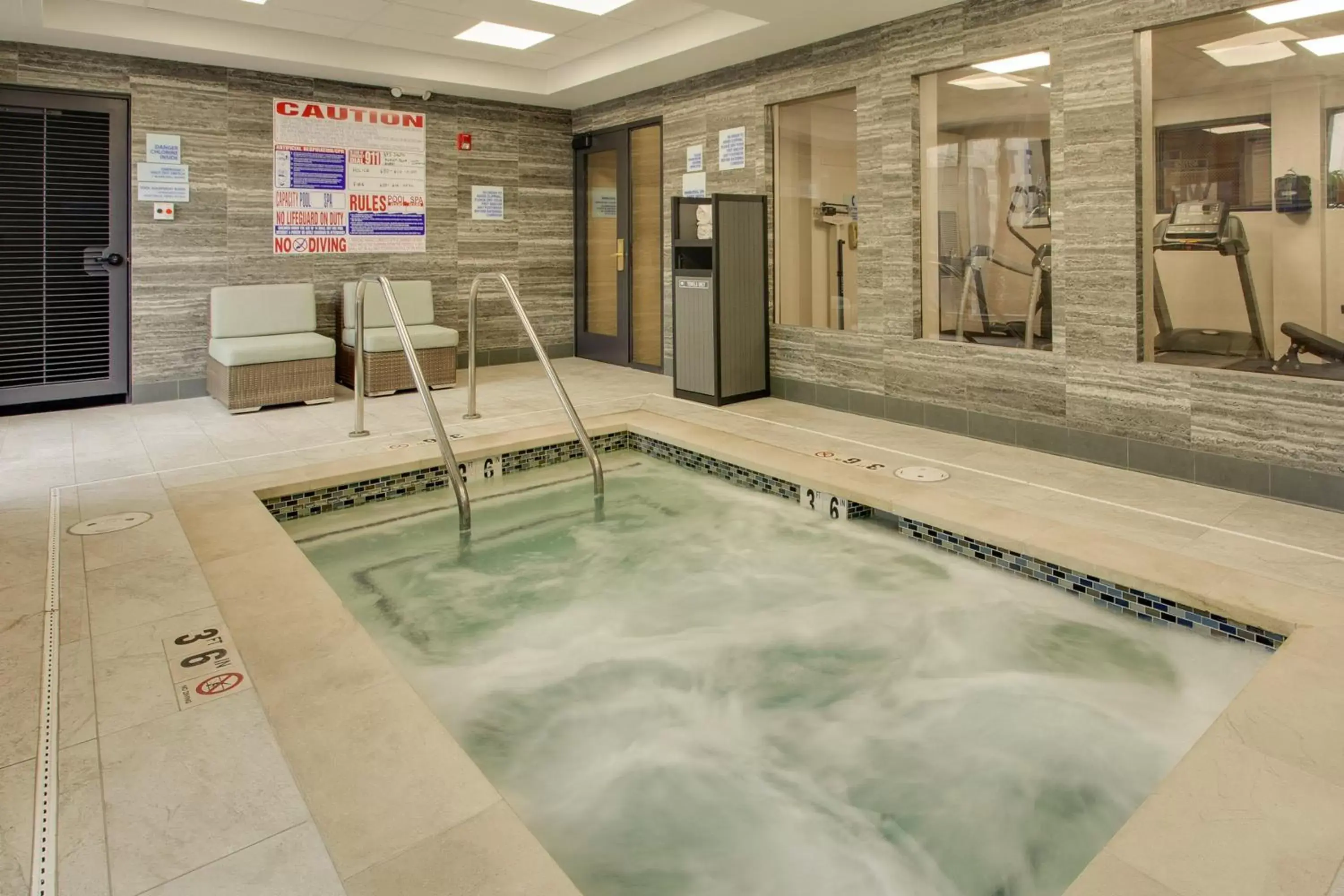 Swimming Pool in Holiday Inn Express San Francisco Airport North, an IHG Hotel