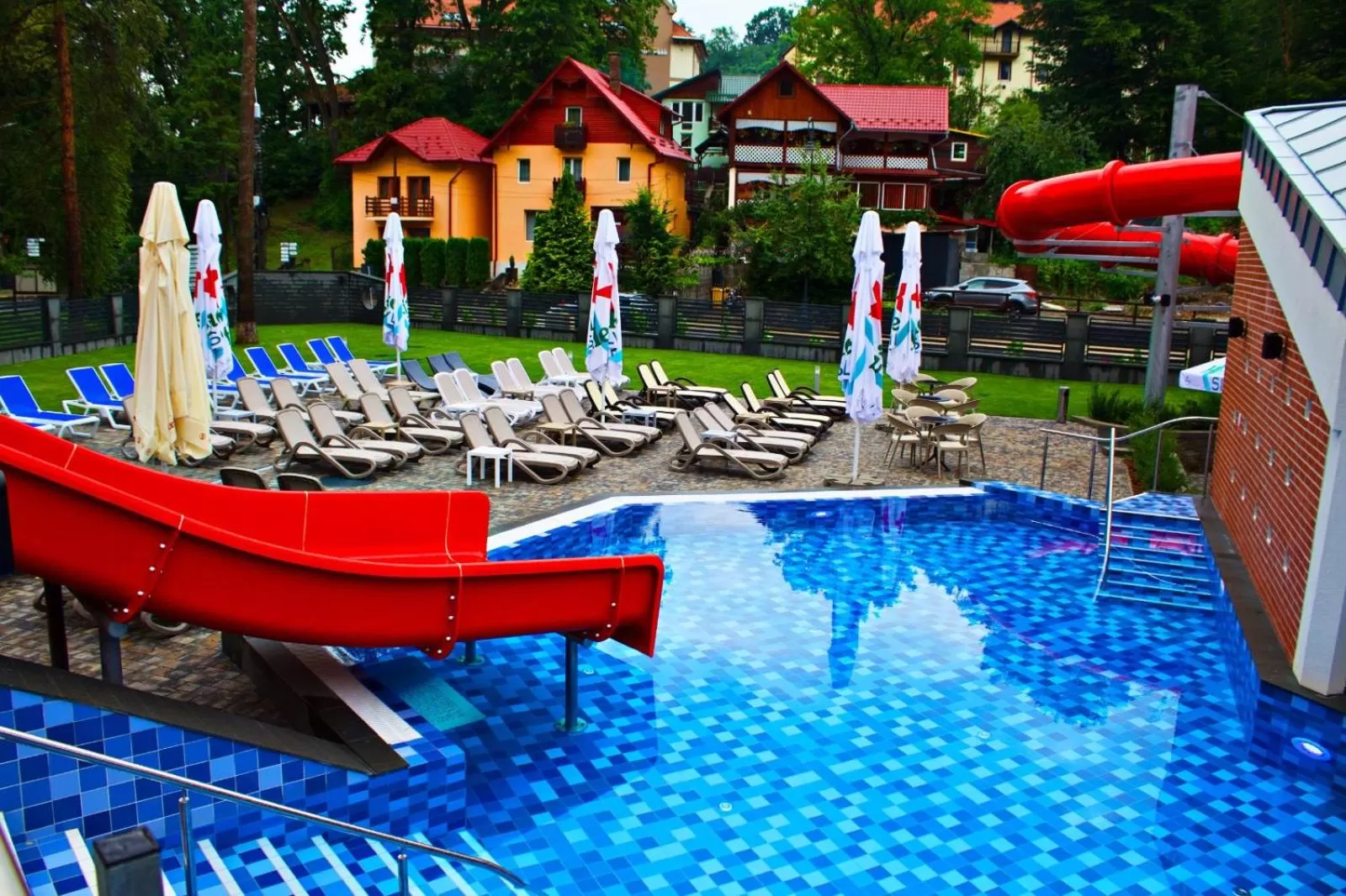 Swimming pool in HOTEL CRYSTAL WELLNESS & SPA superior