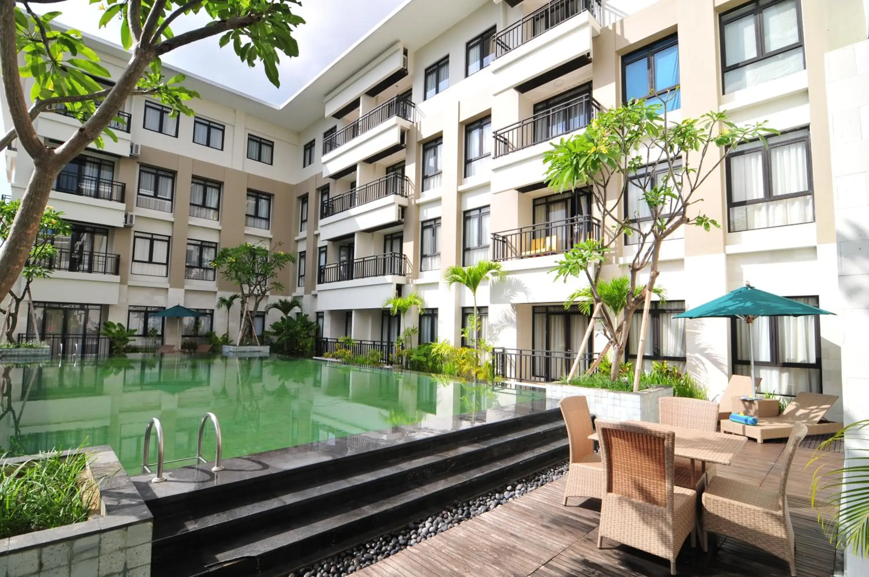 Swimming Pool in Grand Kuta Hotel And Residence