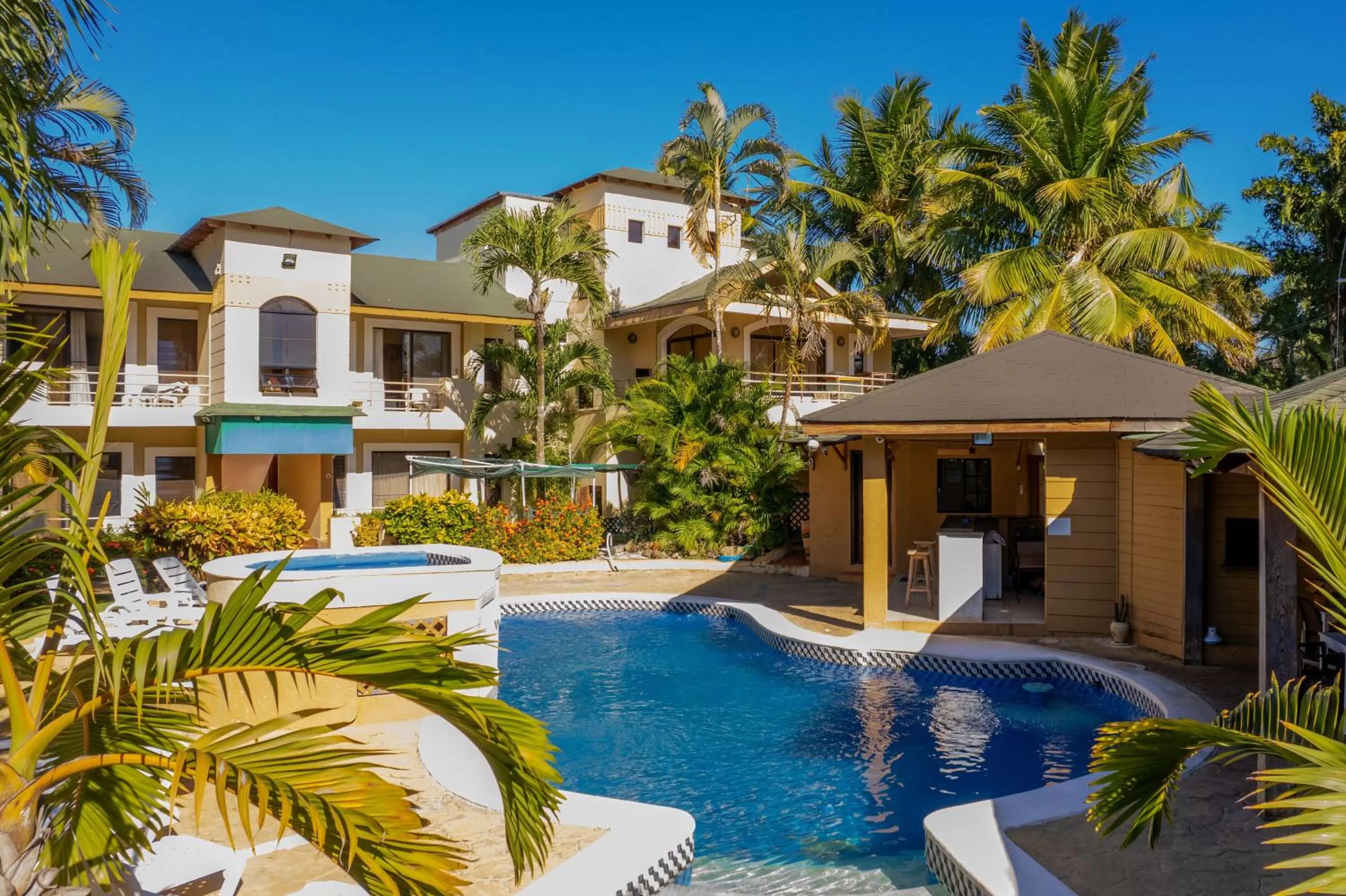 Swimming pool in D'Piero Hotel