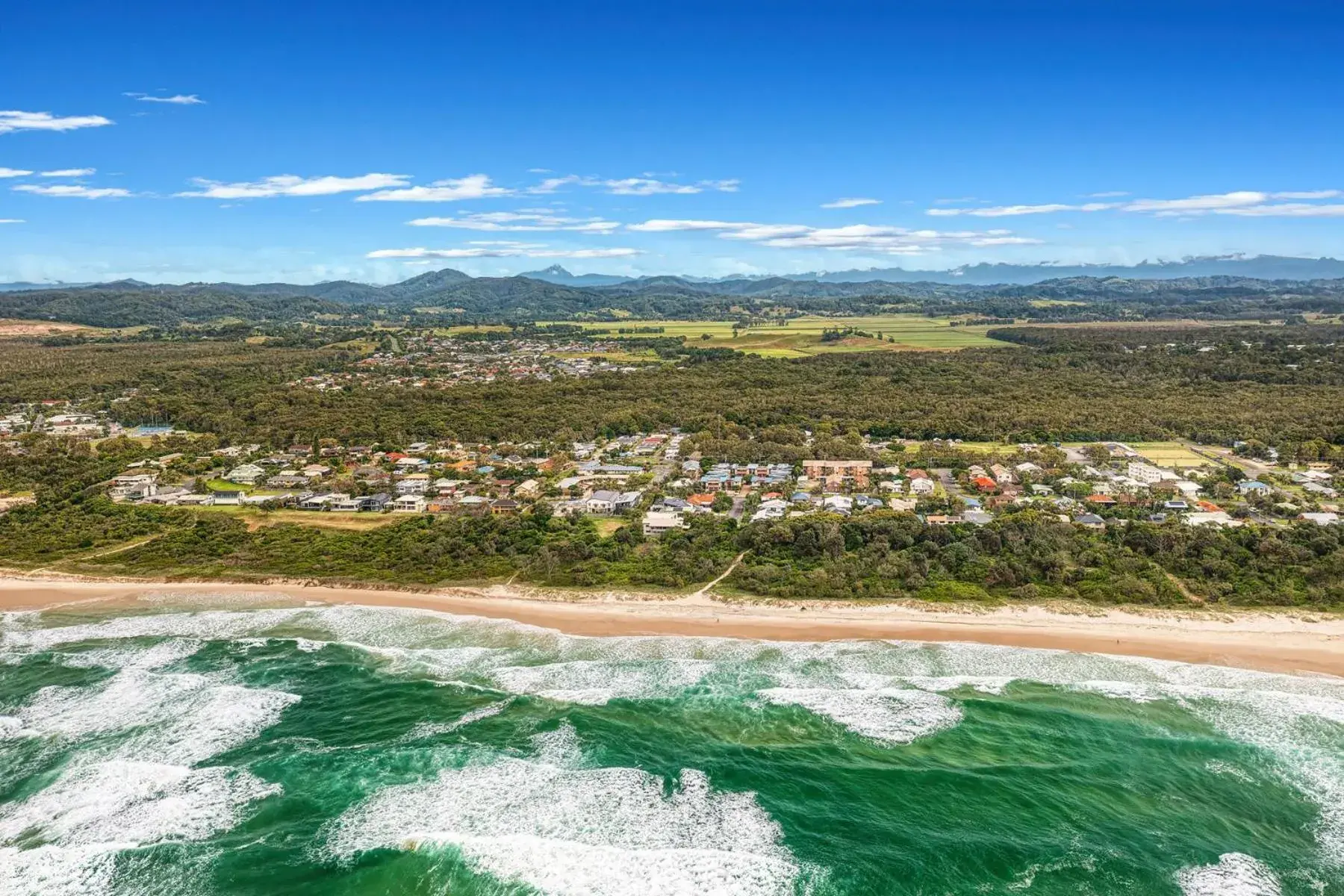 Property building, Bird's-eye View in Pottsville Beach Motel