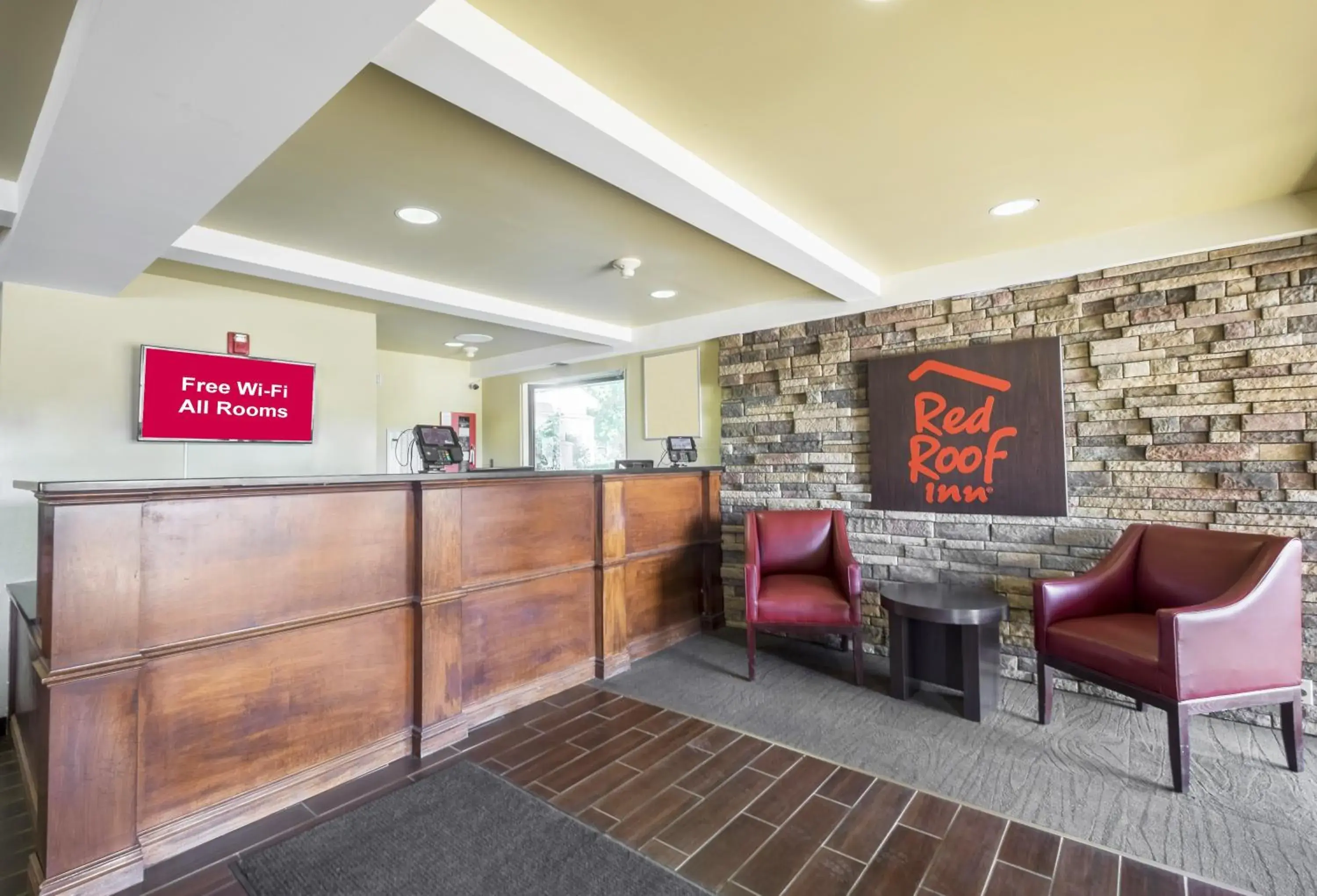 Lobby or reception, Lobby/Reception in Red Roof Inn Columbus Northeast Westerville