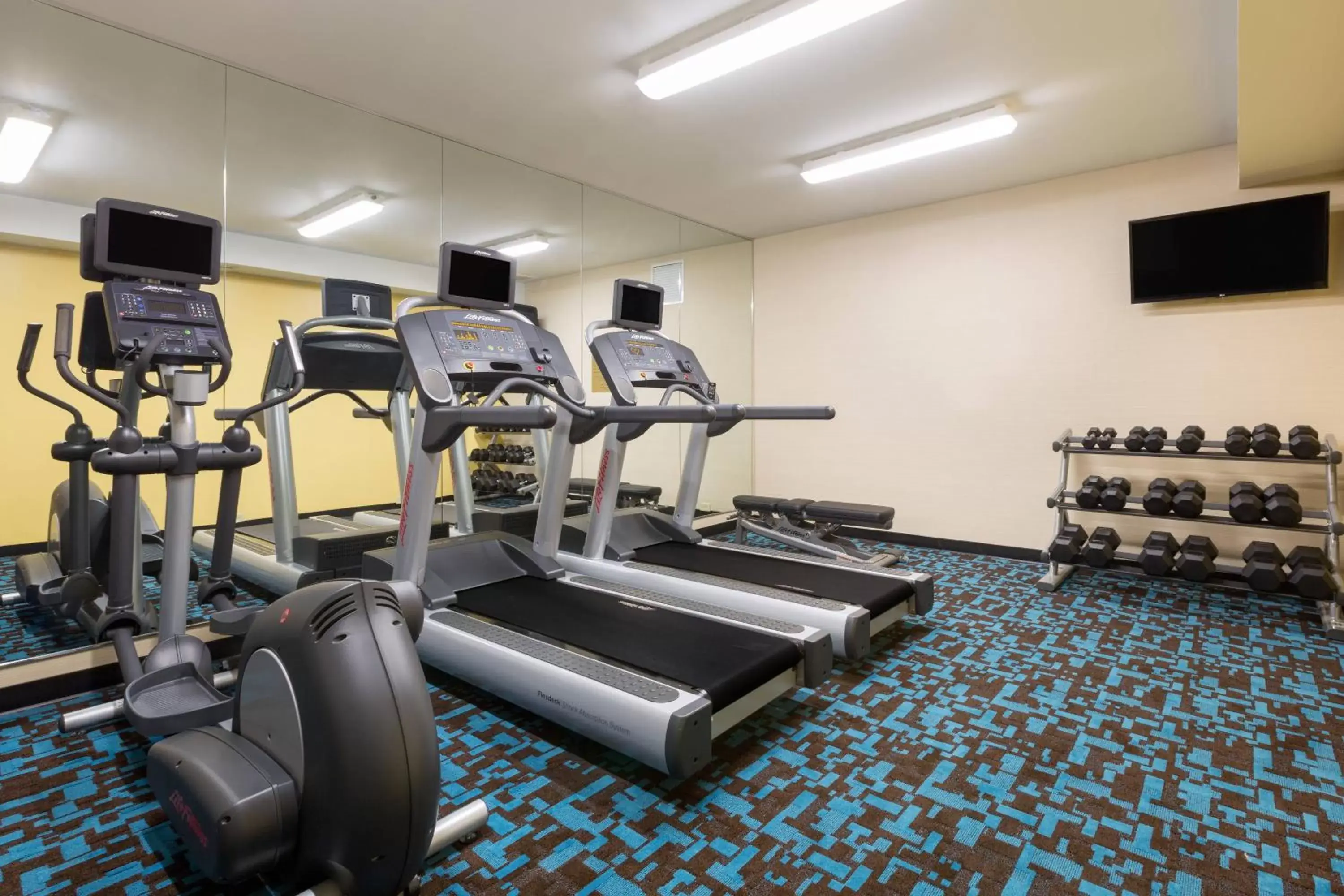 Fitness centre/facilities, Fitness Center/Facilities in Fairfield Inn & Suites by Marriott San Antonio Airport/North Star Mall