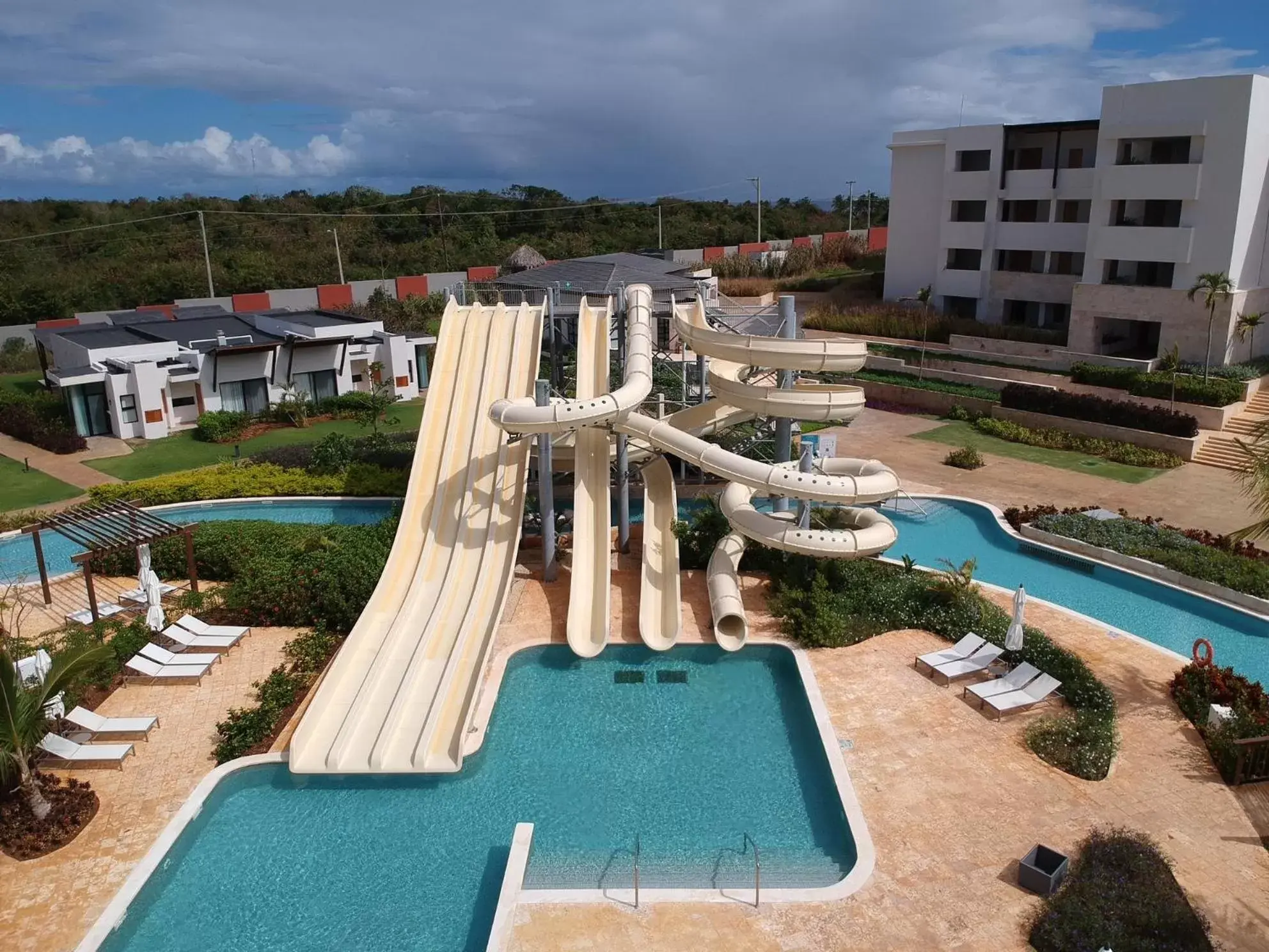 Aqua park, Pool View in Dreams Macao Beach Punta Cana