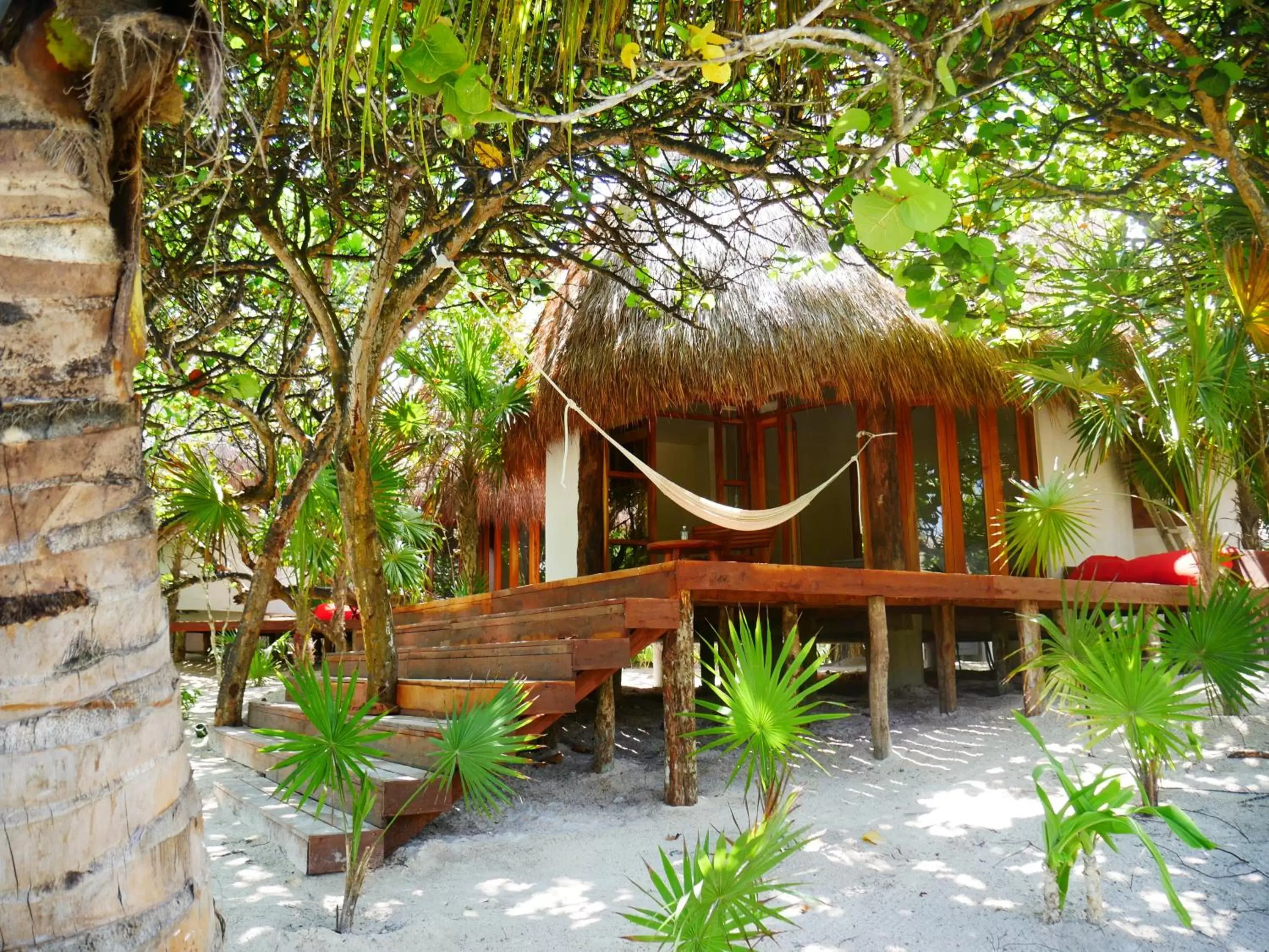 Garden view in Hotel Poc Na Tulum