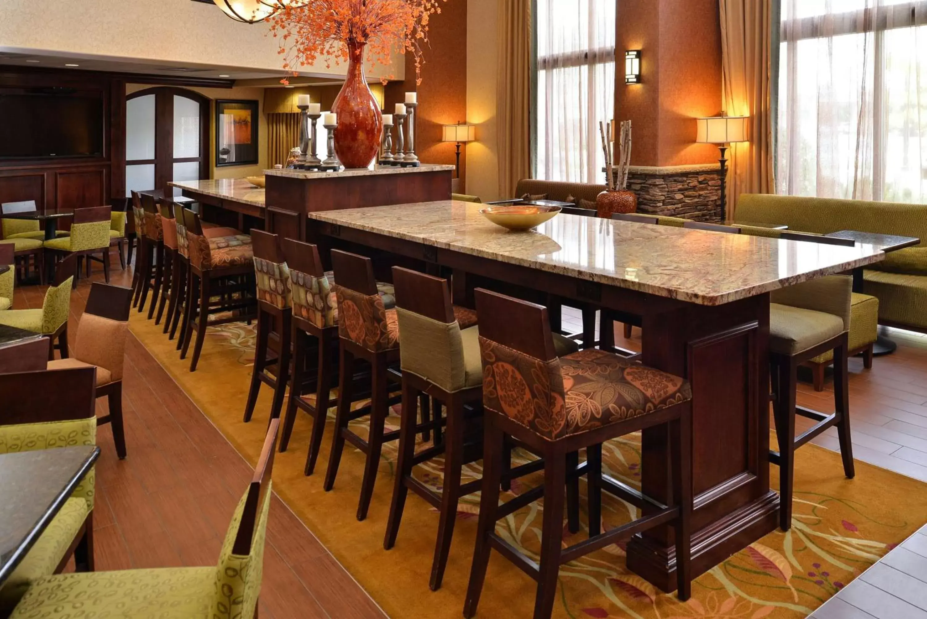 Lobby or reception, Lounge/Bar in Hampton Inn & Suites Boise-Meridian