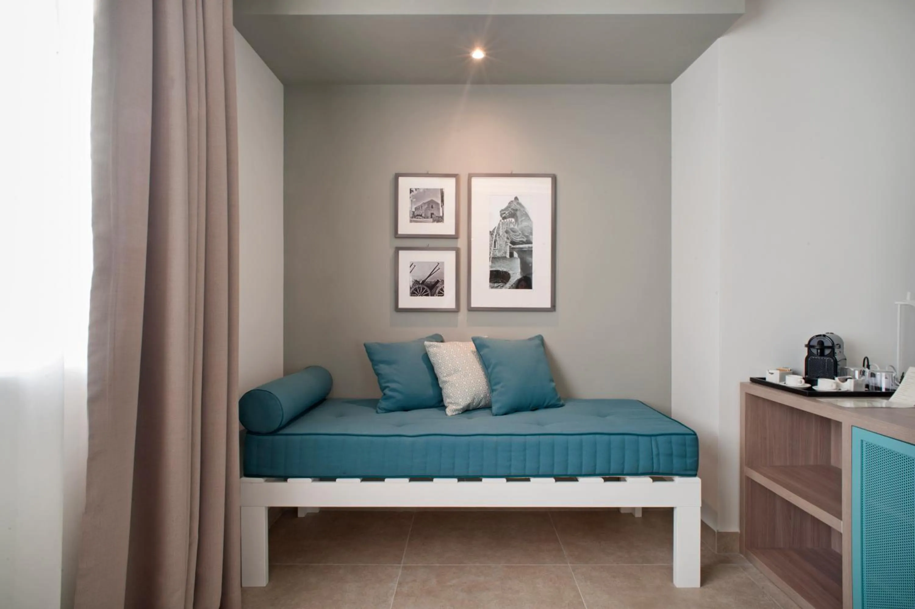 Bed in Modica Beach Resort