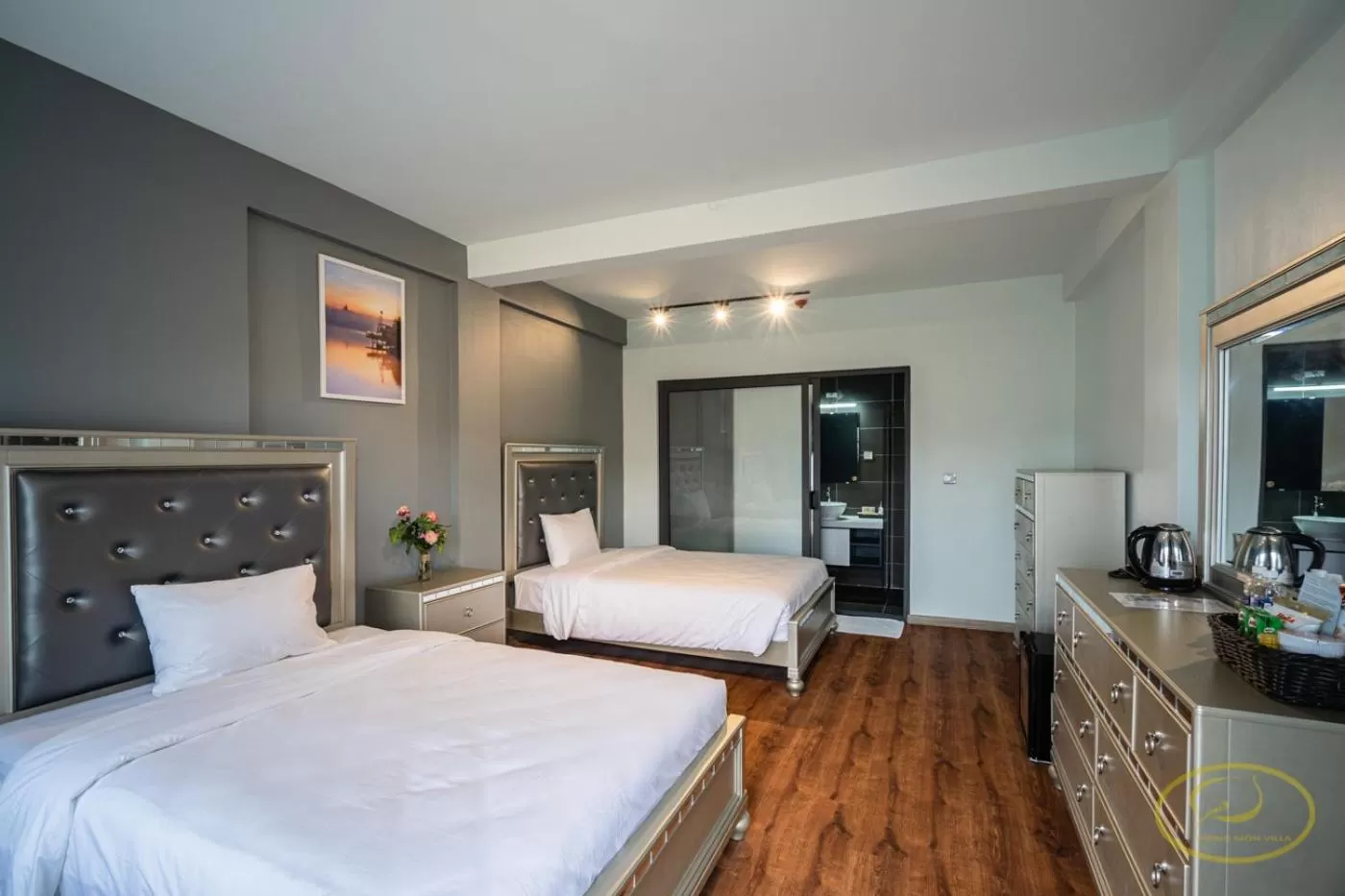 Bedroom, Bed in Hong Mon Villa