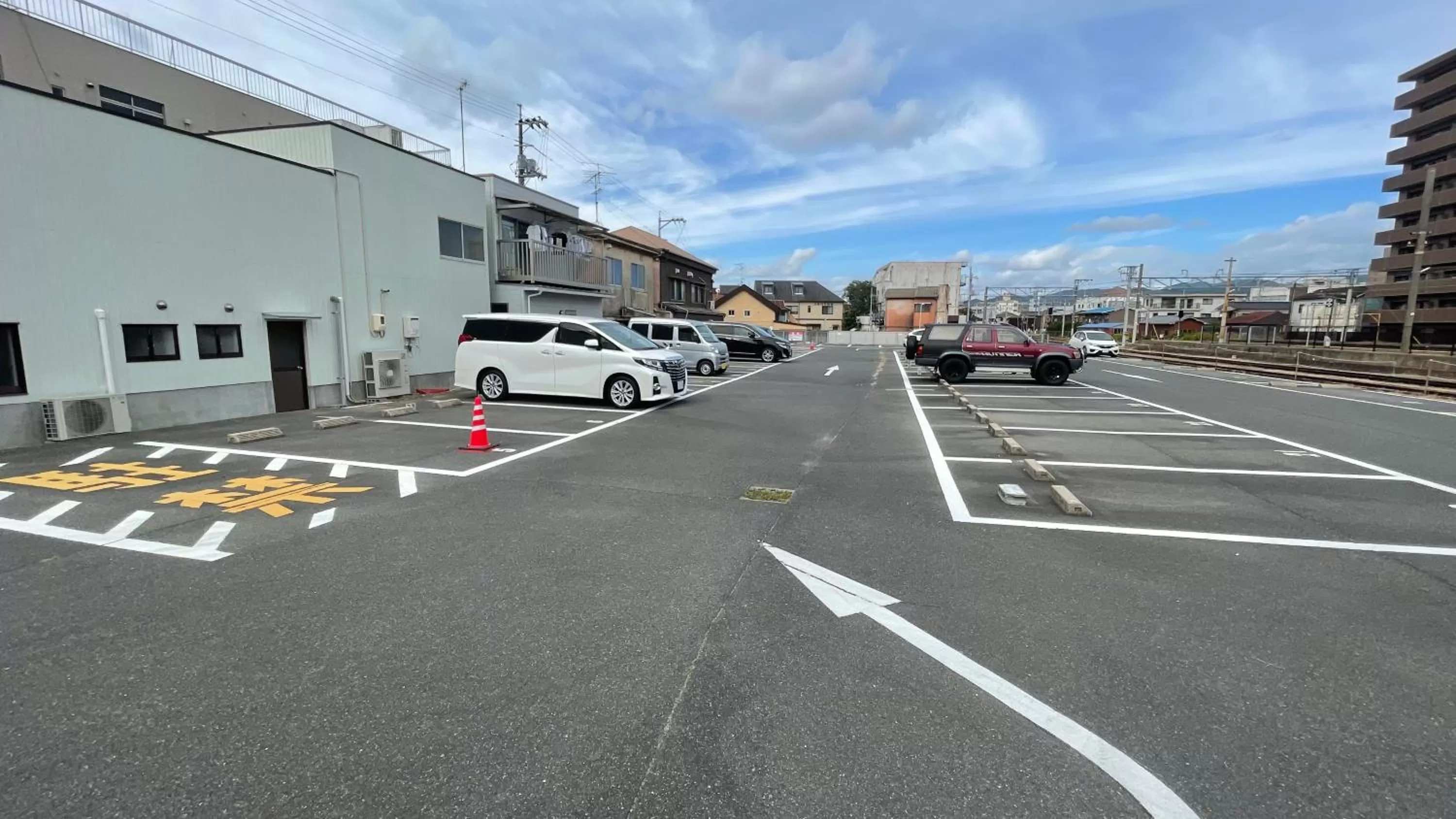 Parking in Business Hotel Kudamatsu