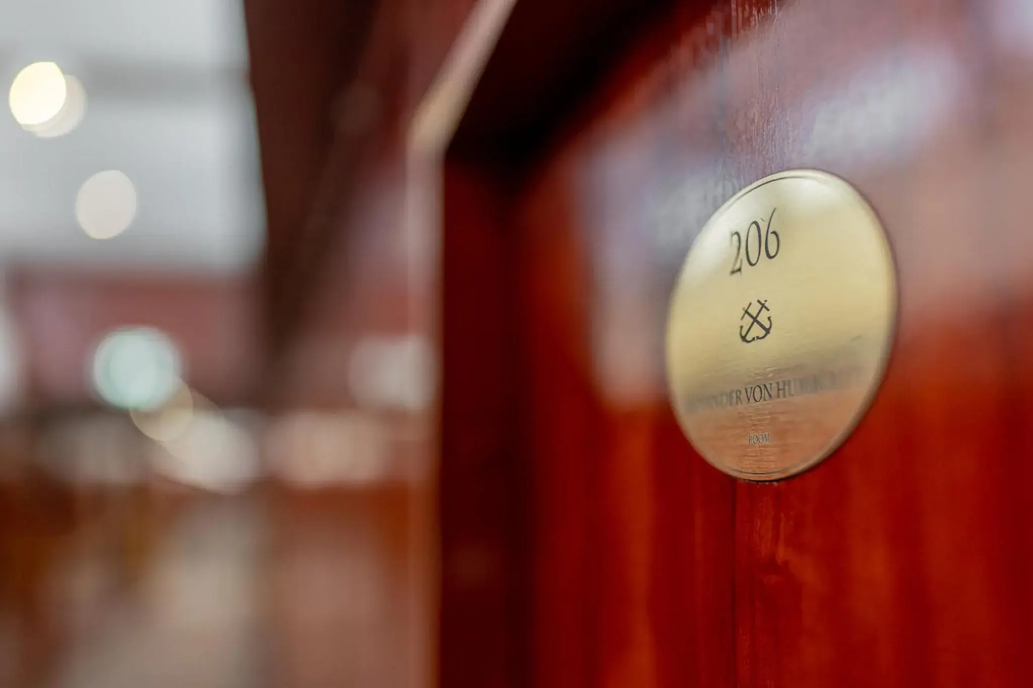 Decorative detail in Fortuna Boat Hotel