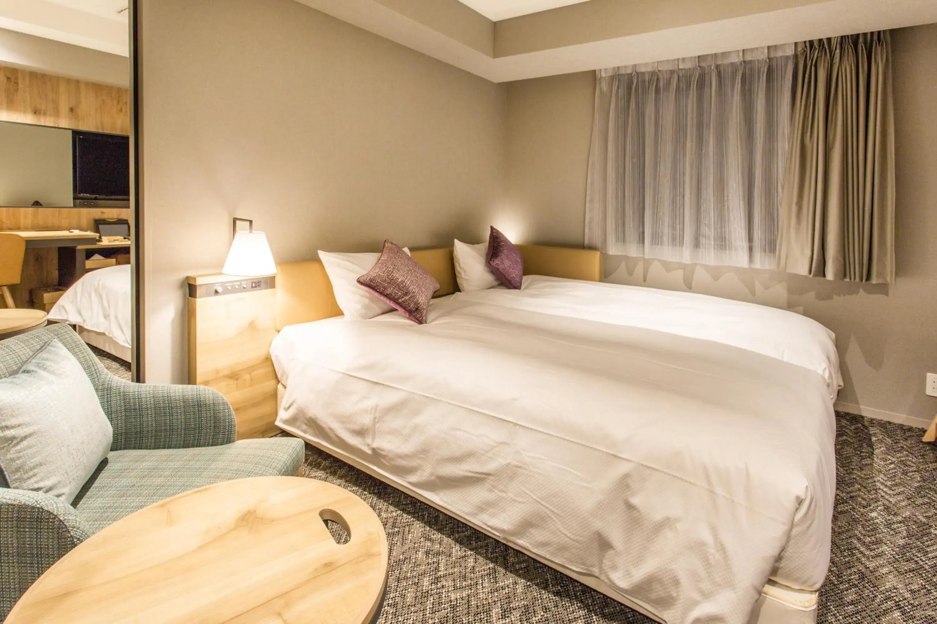 Bed in HOTEL MUSSE GINZA MEITETSU