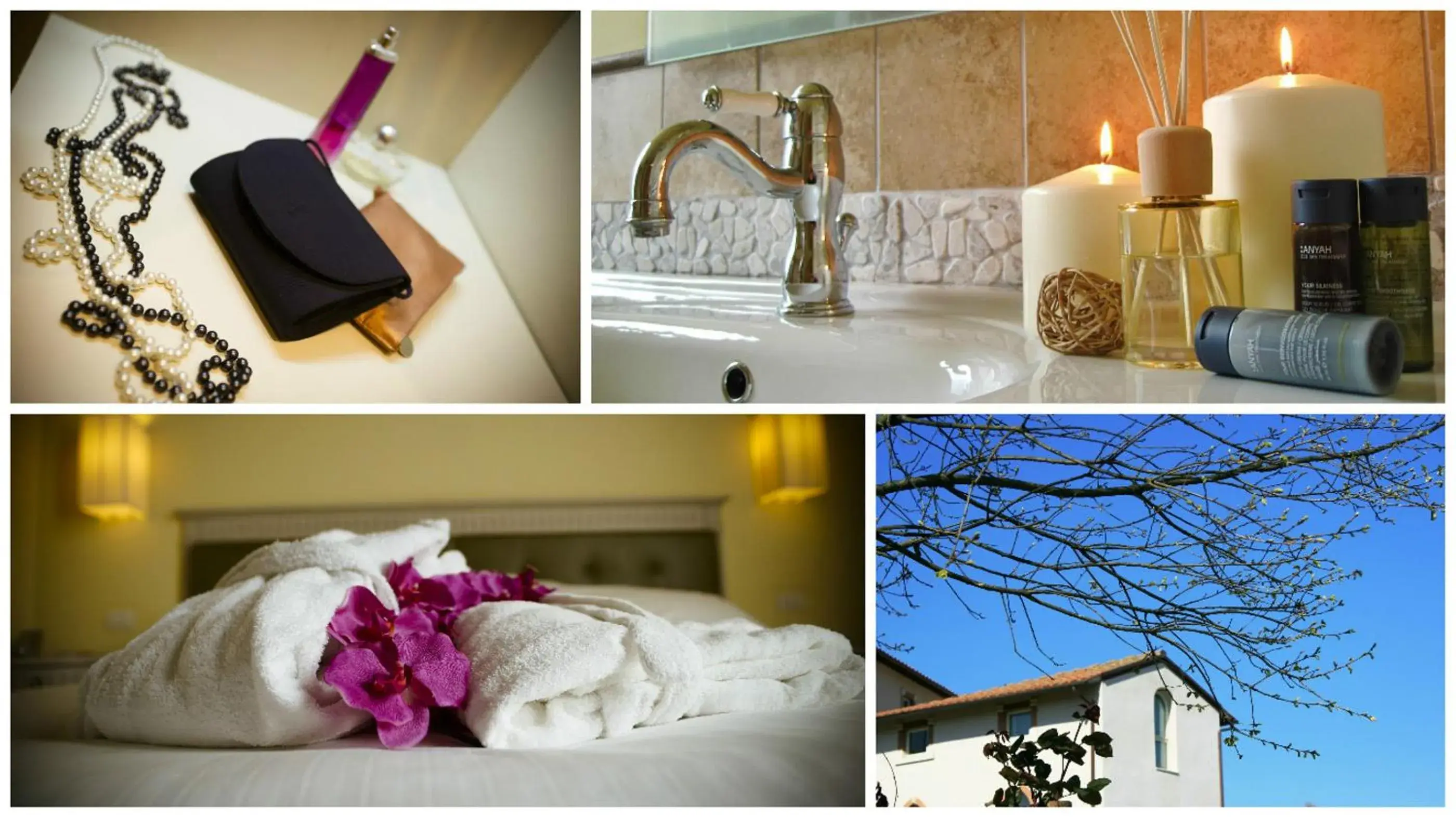 Bed, Spa/Wellness in LHP Hotel Certaldo