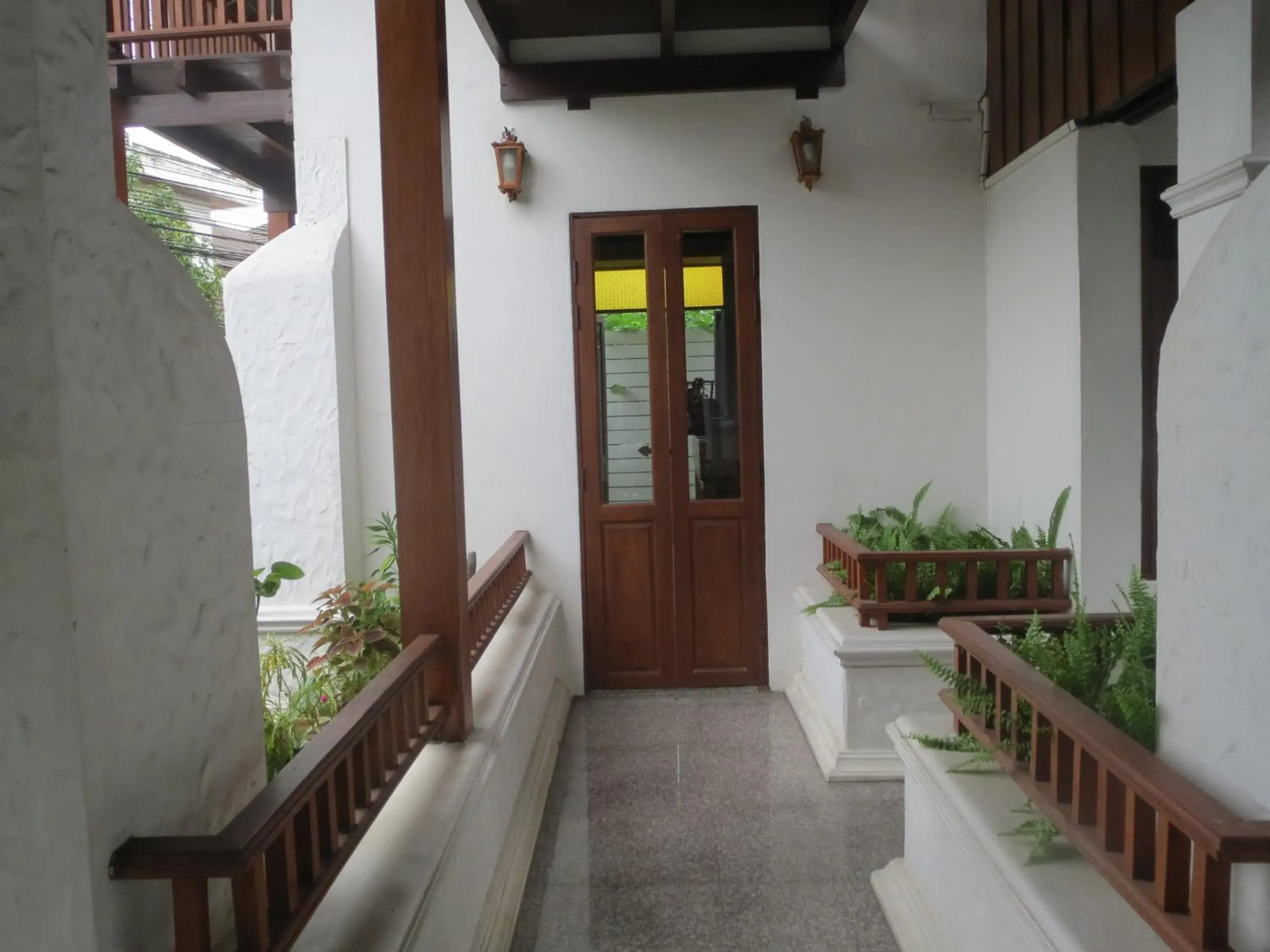 Decorative detail, Balcony/Terrace in Baanlek Home Stay