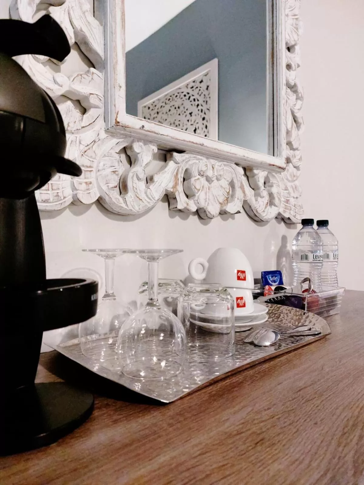 Kitchen or kitchenette in Casa Birmula Boutique Hotel