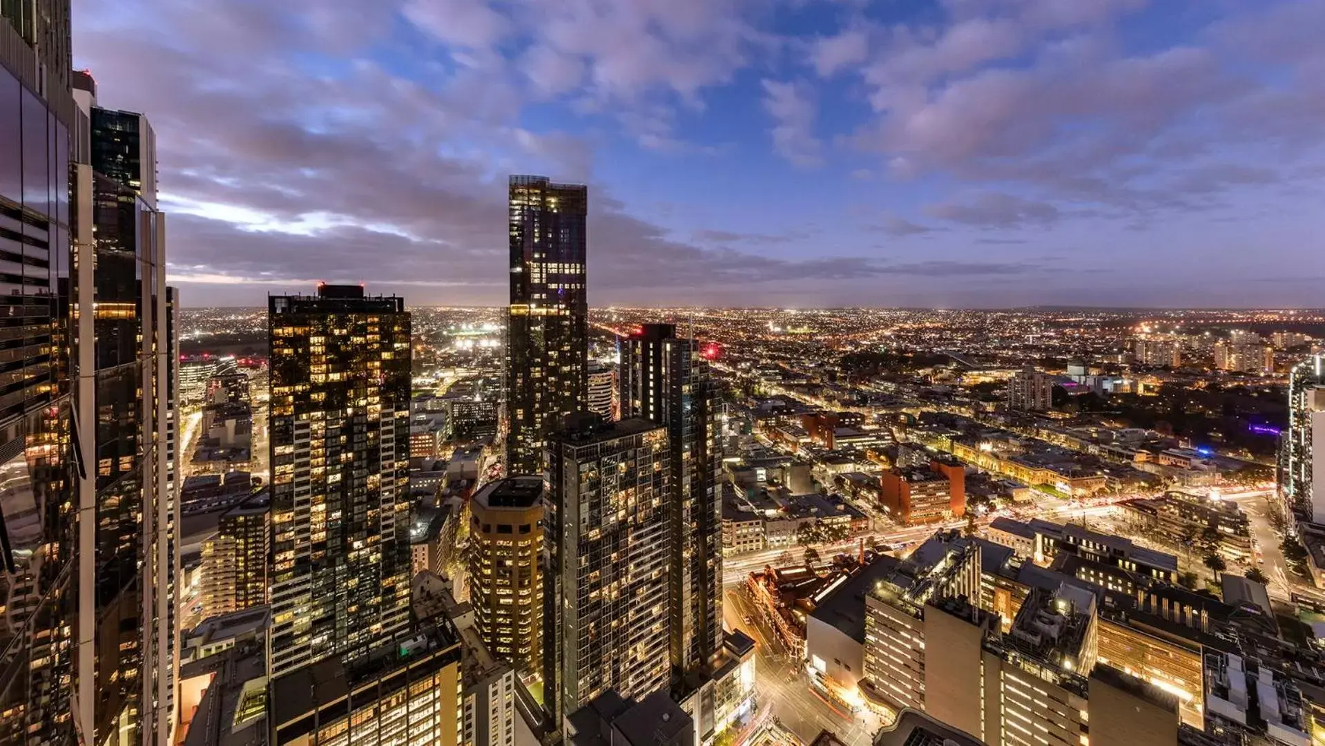 City view, Bird's-eye View in Avani Melbourne Central Residences