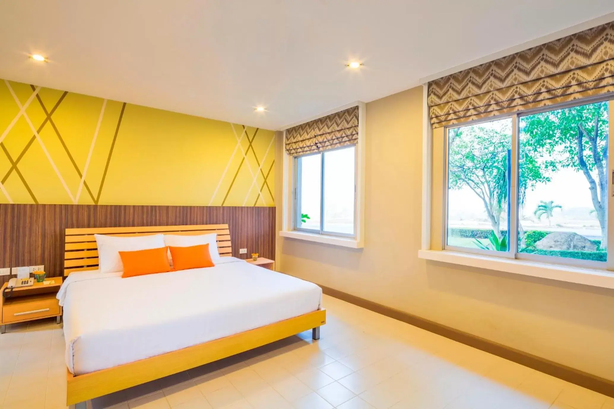 Bed in Pattana Sports Resort - SHA Extra Plus