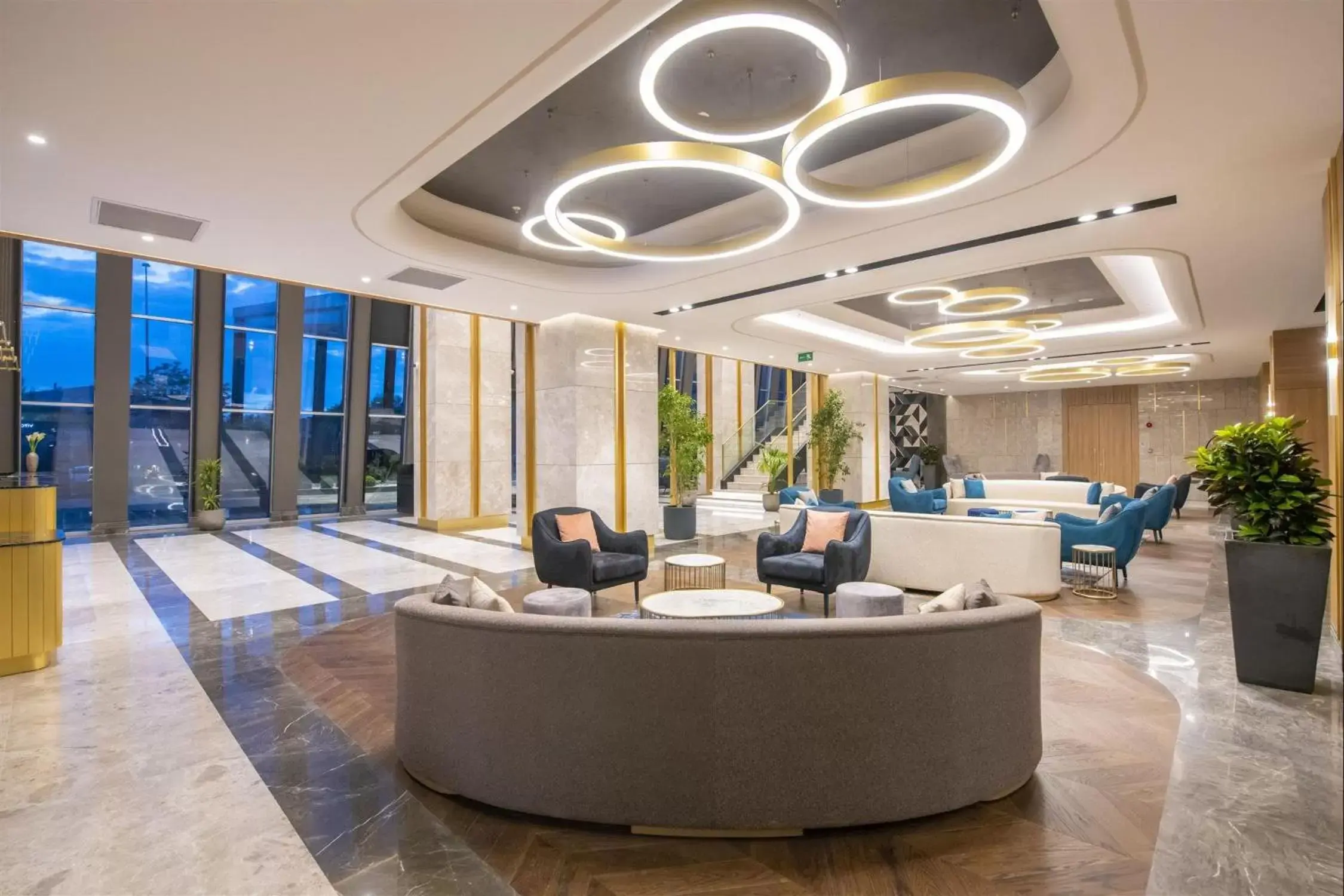 Lobby or reception, Lobby/Reception in Crowne Plaza Ankara, an IHG Hotel