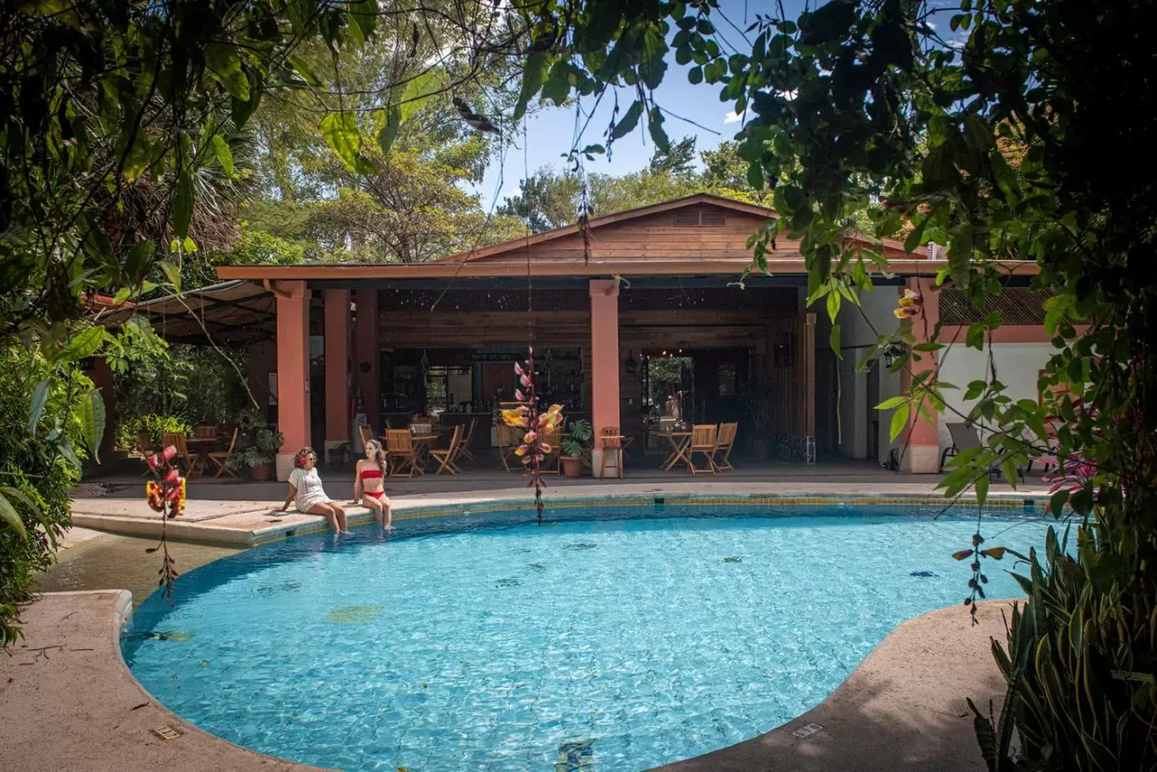 Property building, Swimming Pool in Hacienda Guachipelin Volcano Ranch Hotel & Hot Springs