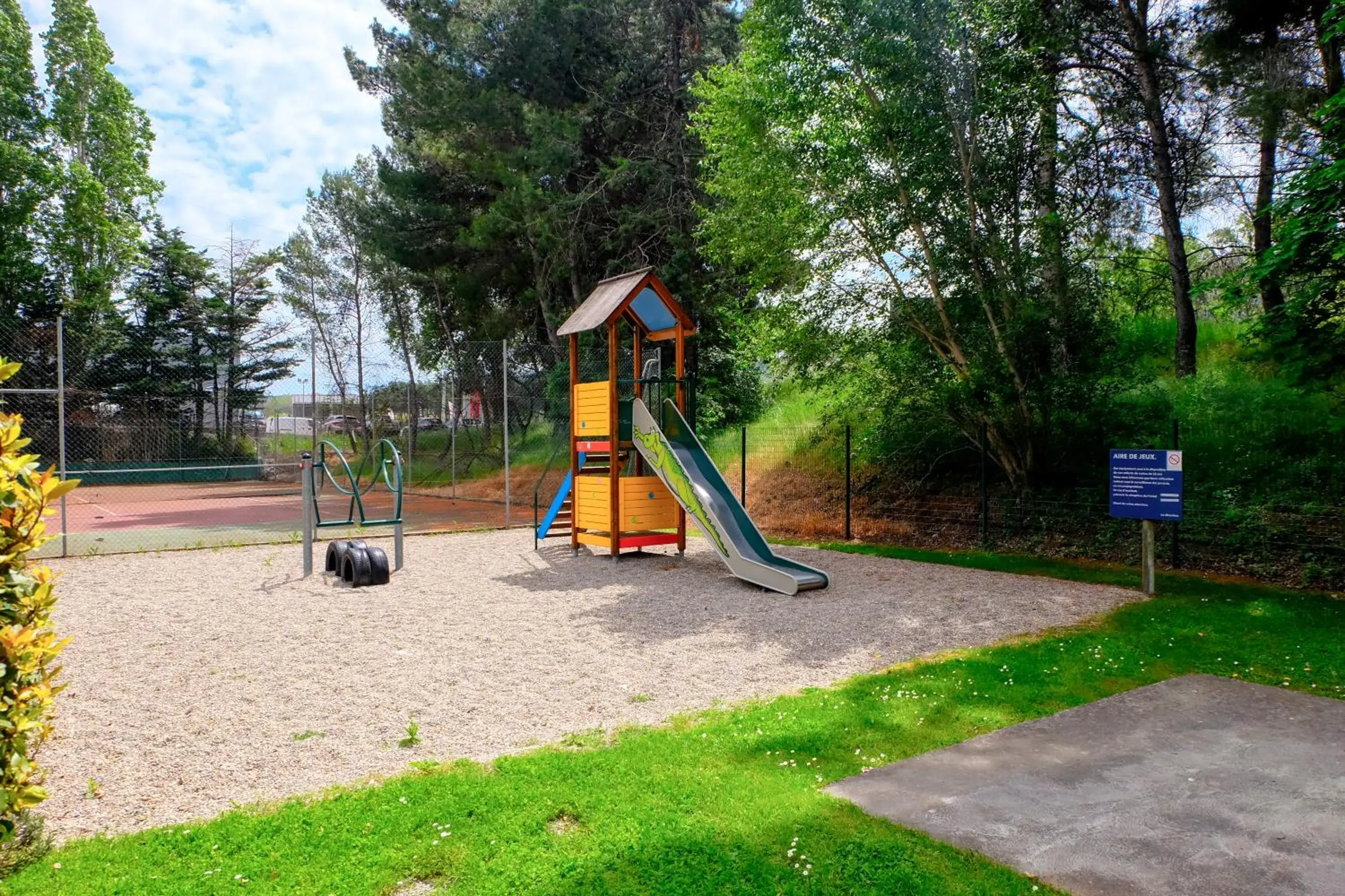 Children play ground, Children's Play Area in Novotel Marseille Est