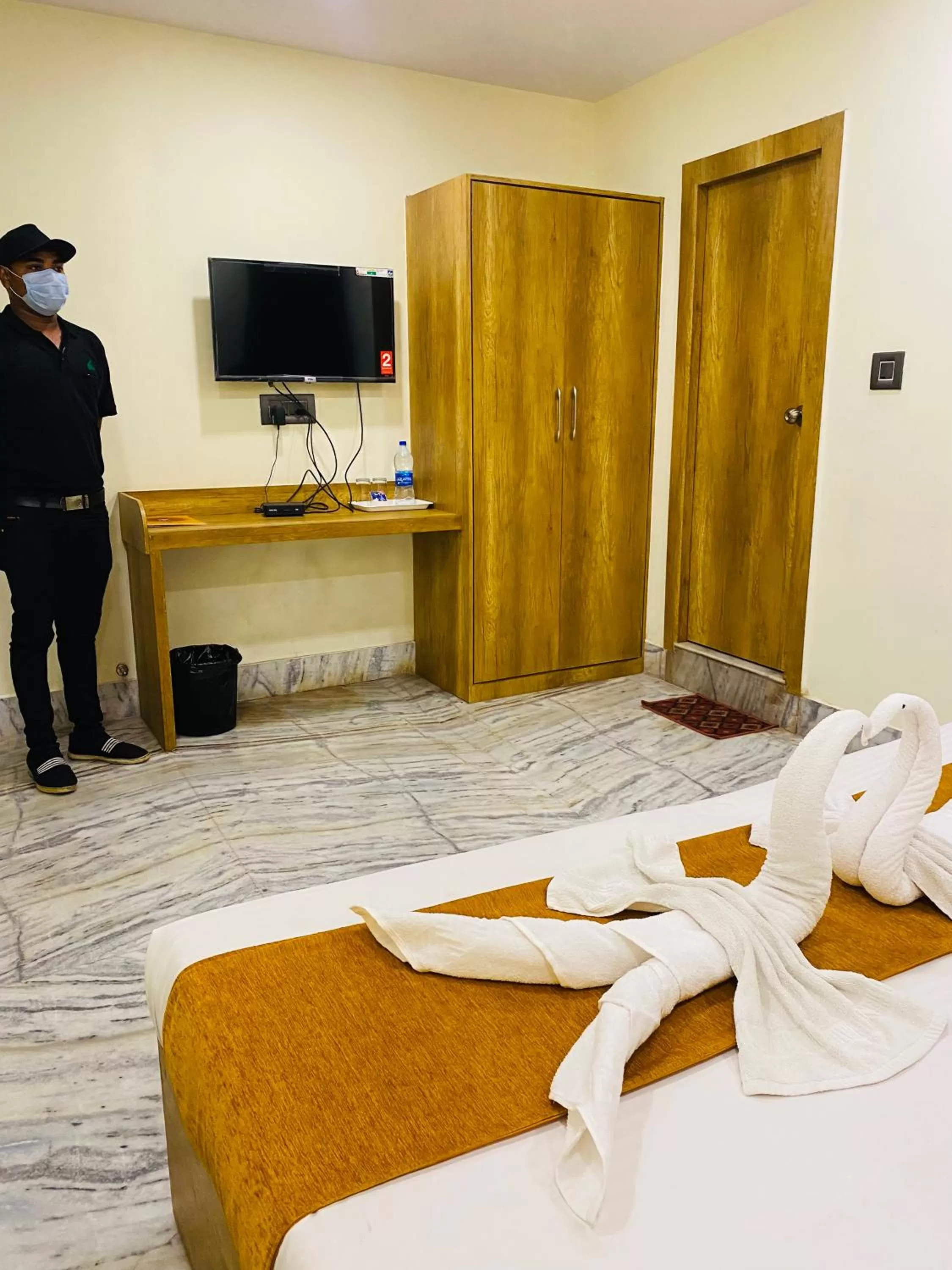 Bedroom, Bed in Hotel Grand Residency