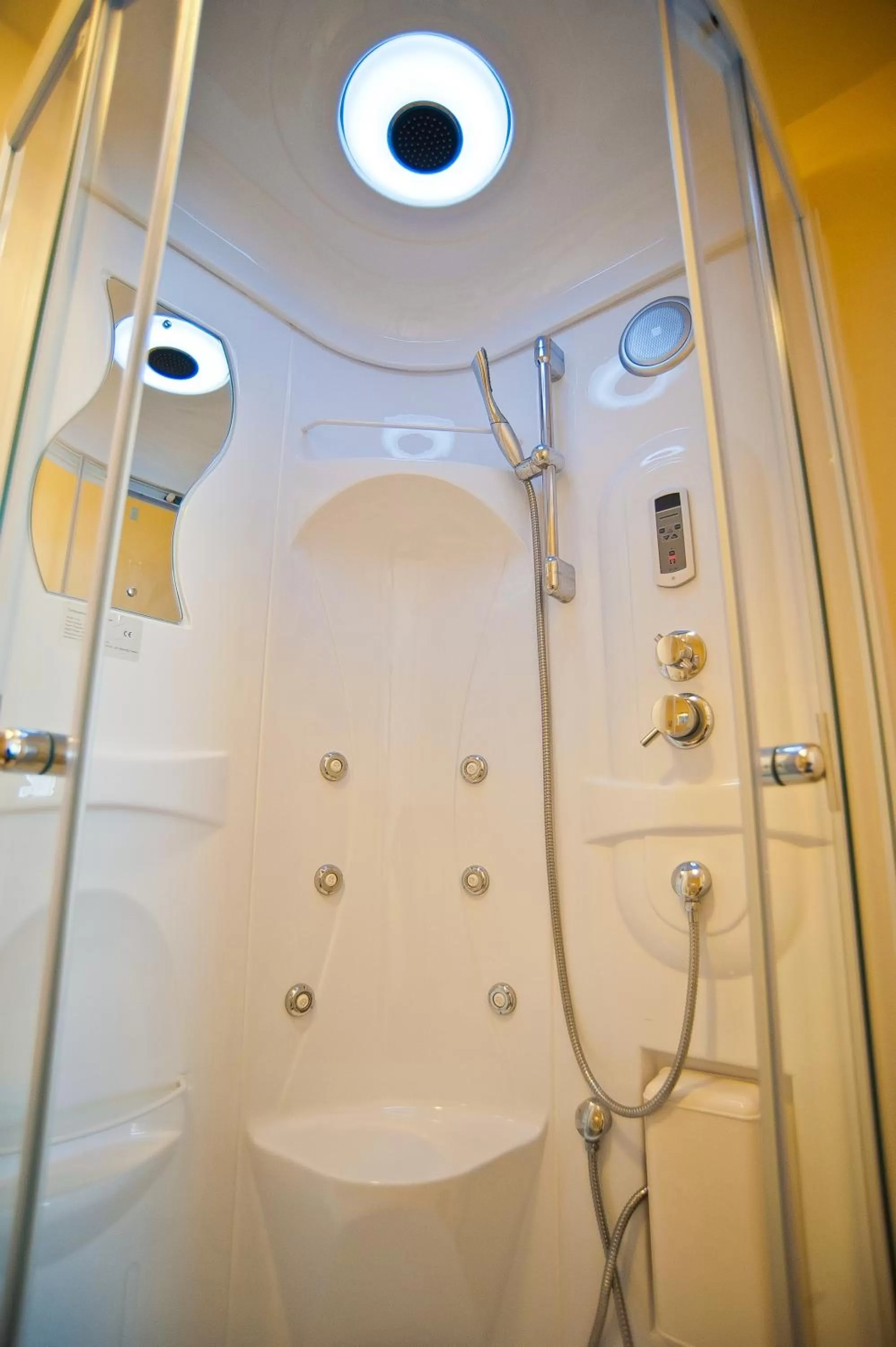 Shower in A Park View Hotel